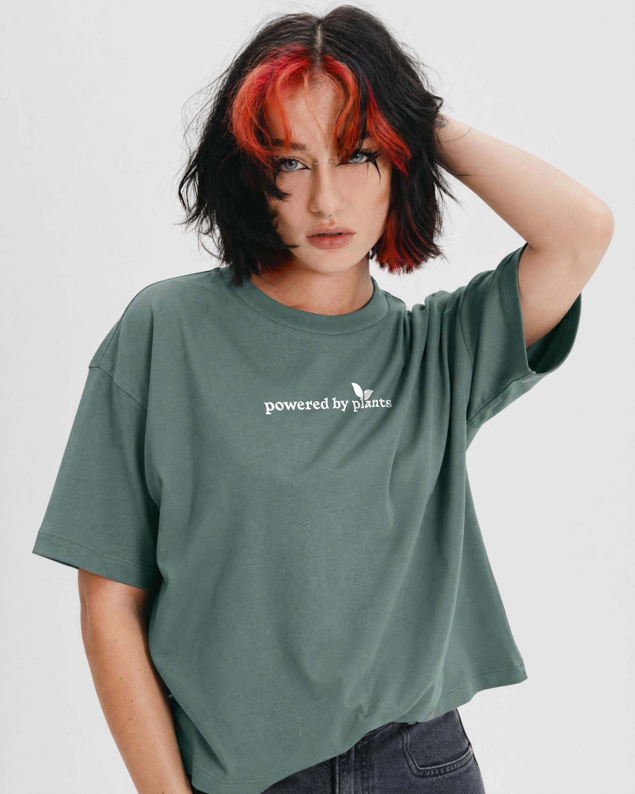 Powered By Plants Women's Boxy T-Shirt