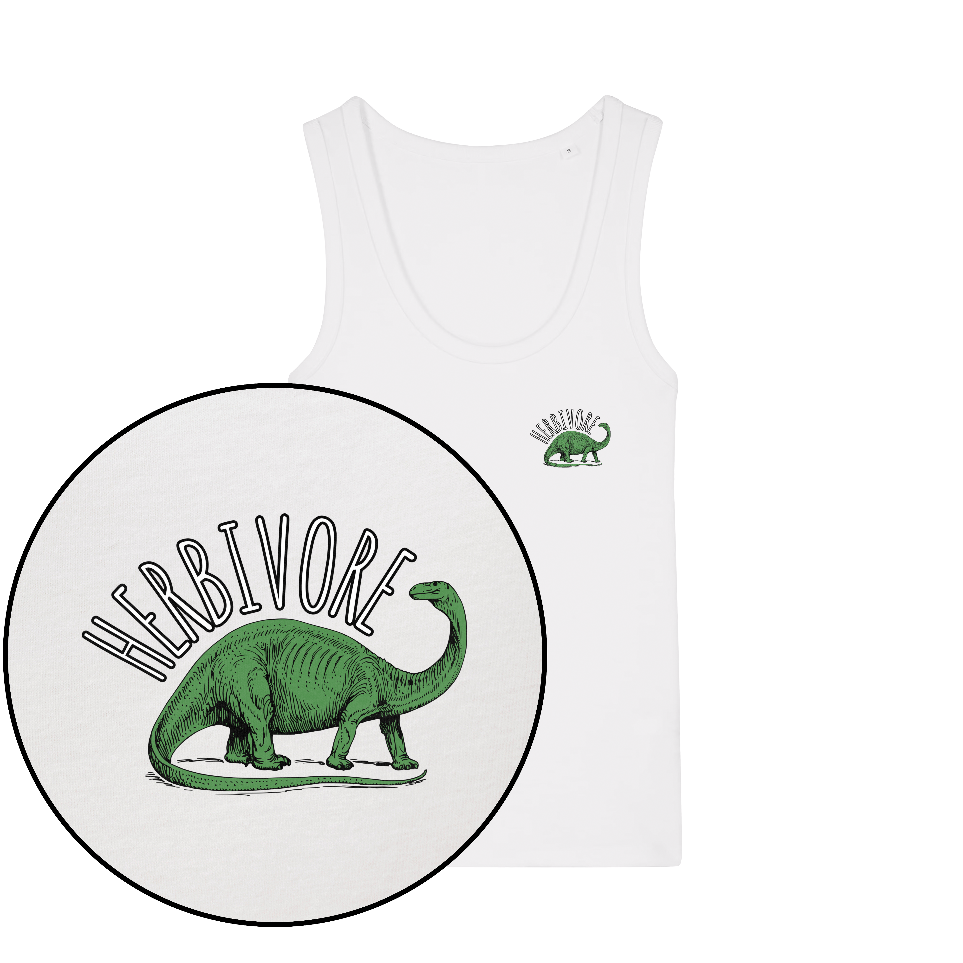 Herbivore Brontosaurus Women's Tank Top