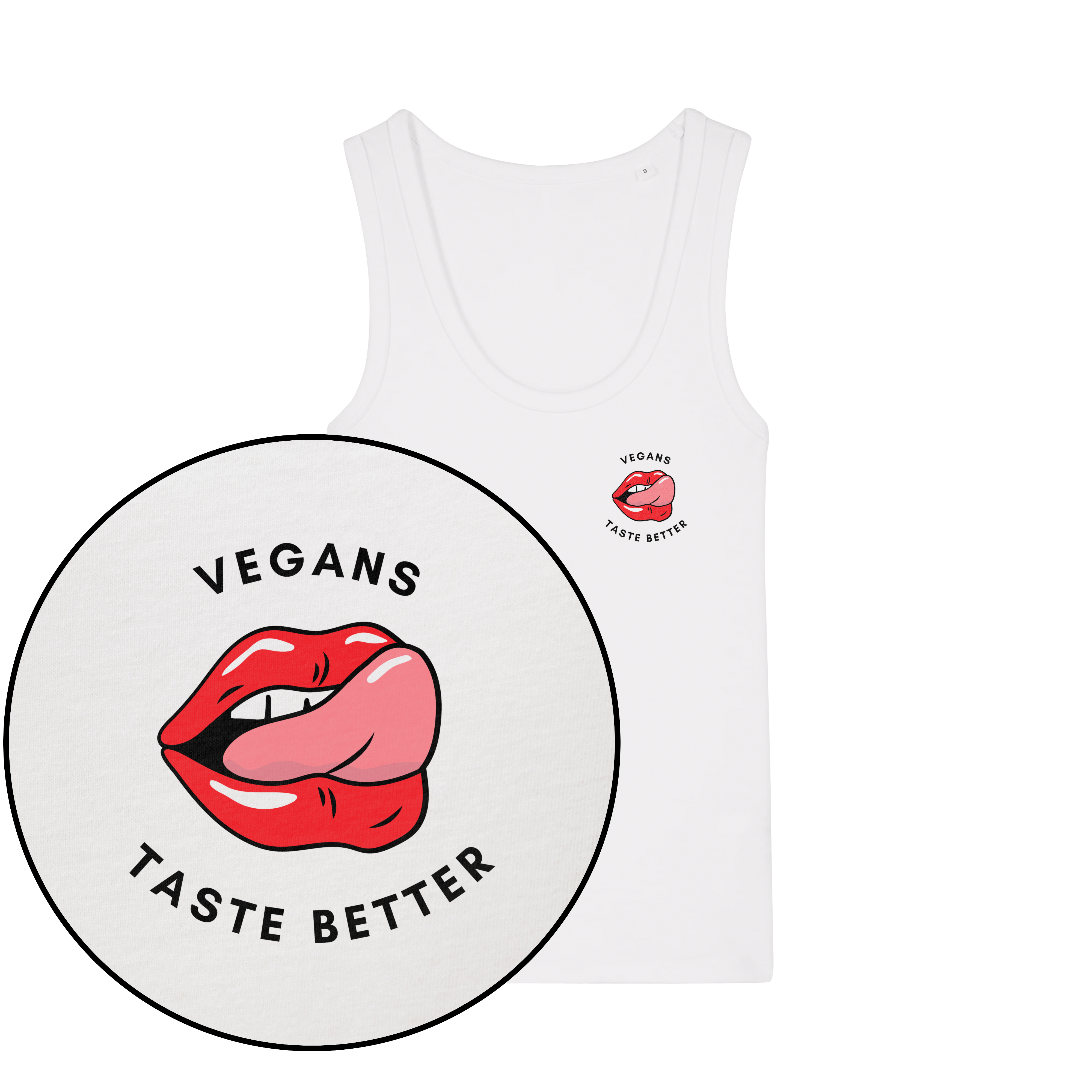 Vegans Taste Better Women's Tank Top
