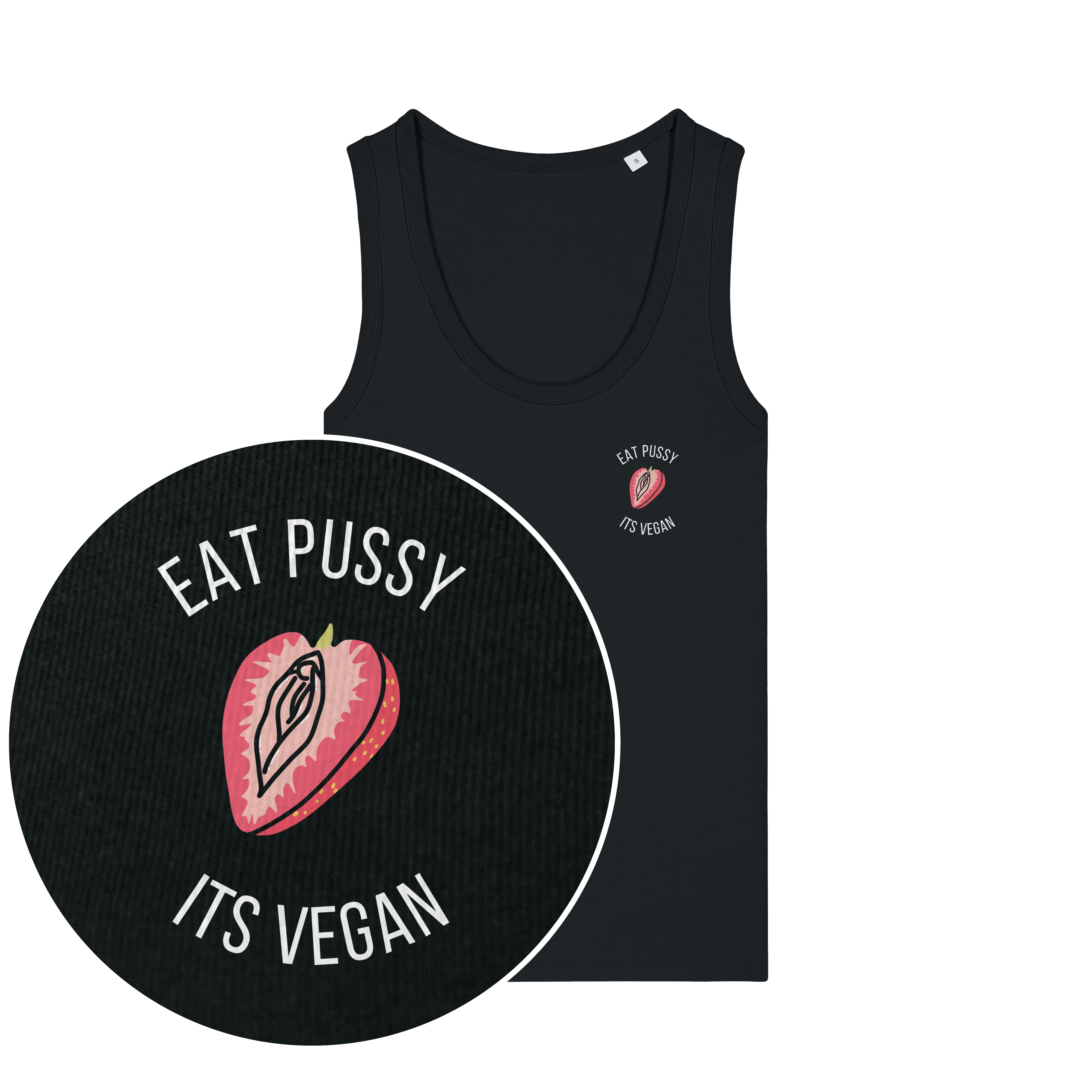 Eat Pussy It's Vegan Women's Tank Top