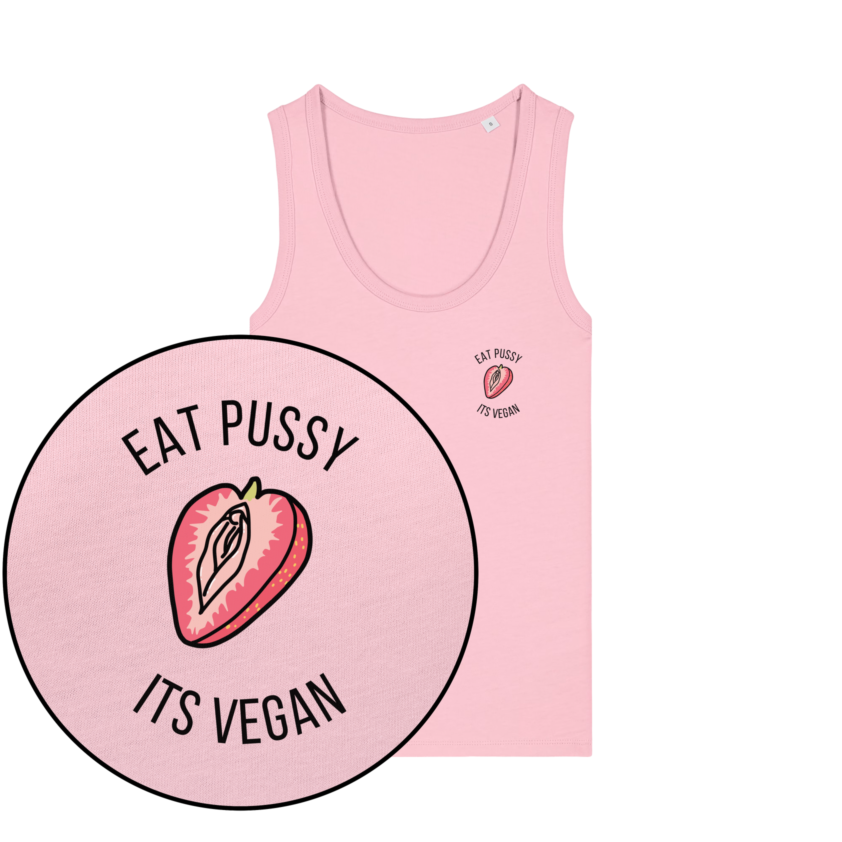 Eat Pussy It's Vegan Women's Tank Top
