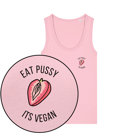 Eat Pussy It's Vegan Women's Tank Top