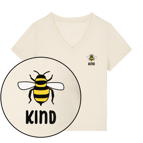 Bee Kind V Neck T-Shirt