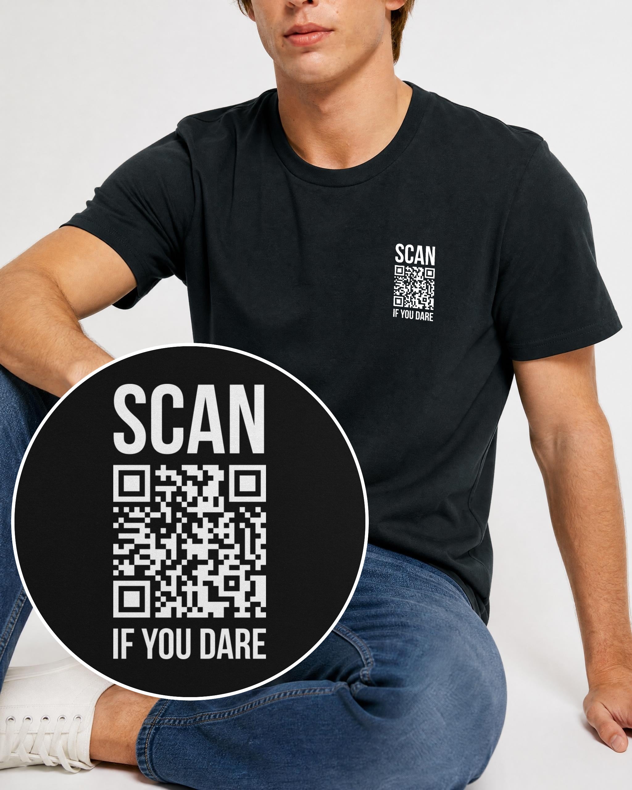 Watch Dominion QR Code T-Shirt