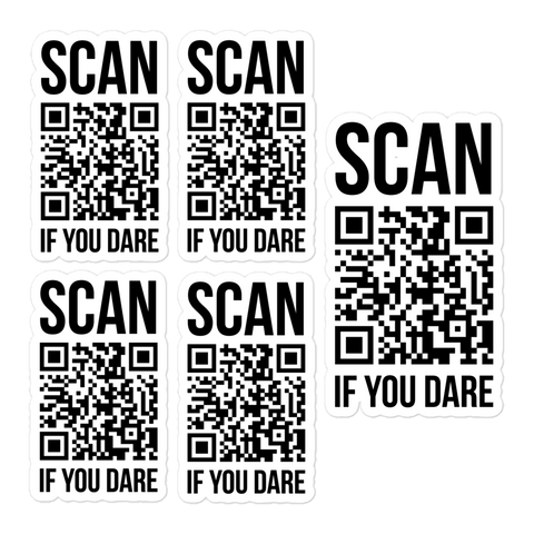 Watch Dominion QR Code Sticker Sheet