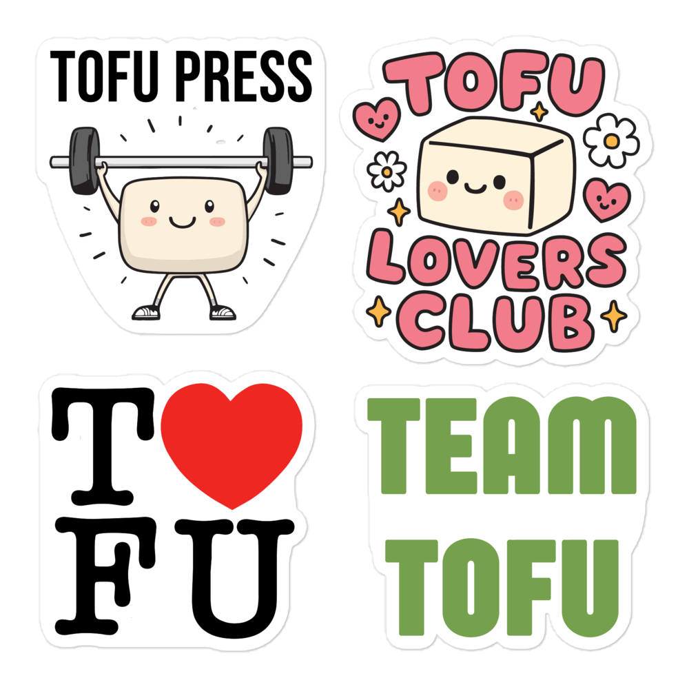 Tofu Sticker Sheet