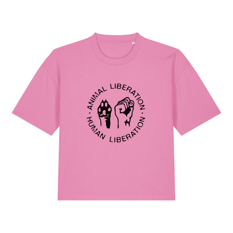 Animal Liberation Human Liberation Women's Boxy T-Shirt