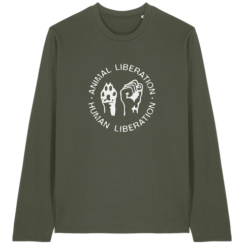 Animal Liberation Human Liberation Long Sleeve T-Shirt