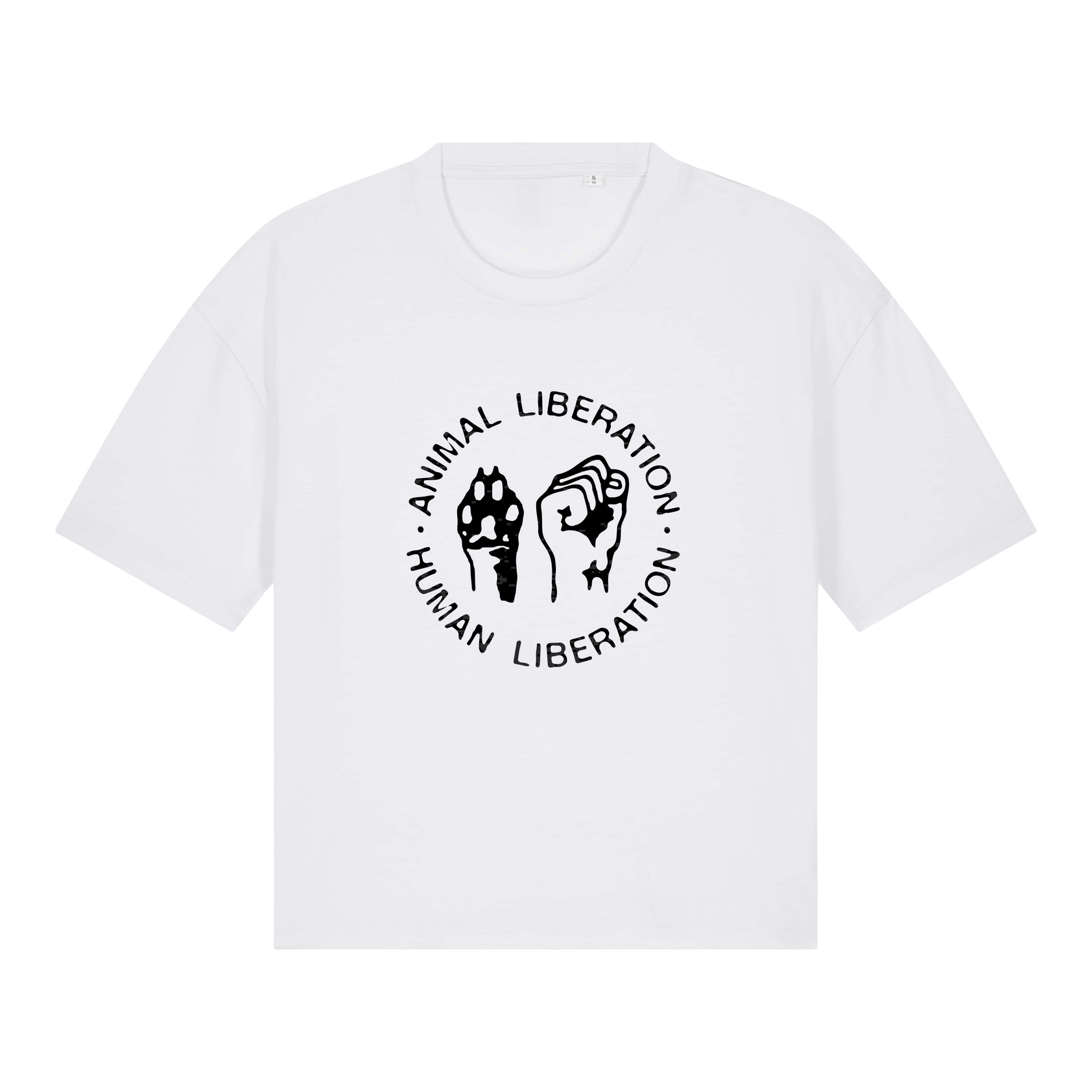 Animal Liberation Human Liberation Women's Boxy T-Shirt
