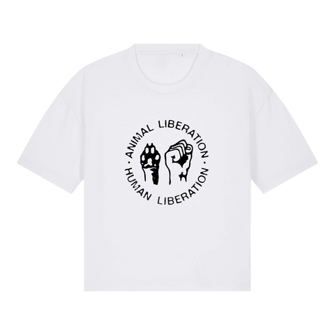 Animal Liberation Human Liberation Women's Boxy T-Shirt