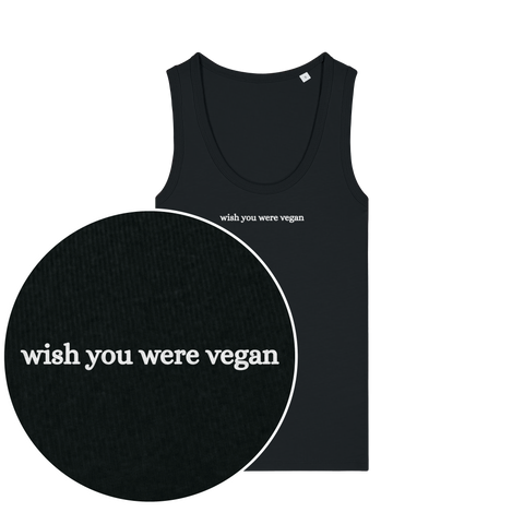 Wish You Were Vegan Women's Tank Top