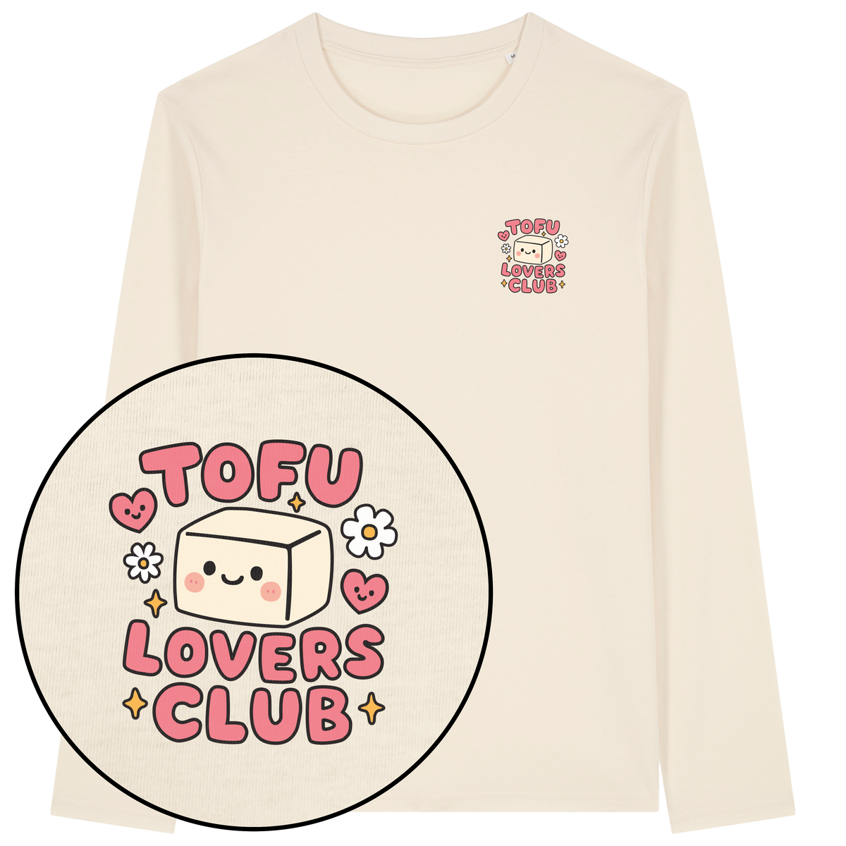 Tofu Lovers Club Long Sleeve T-Shirt