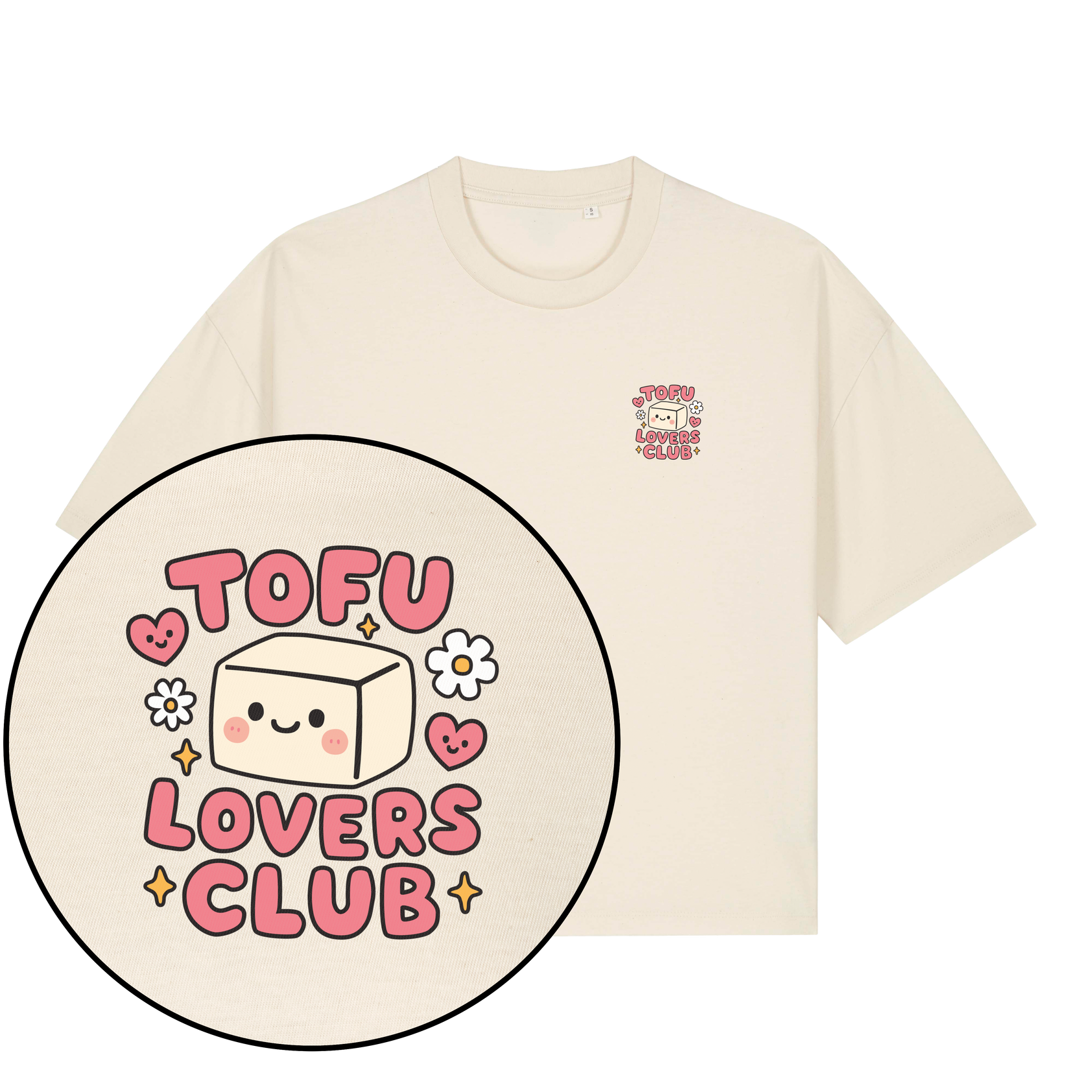 Tofu Lovers Club Women's Boxy T-Shirt