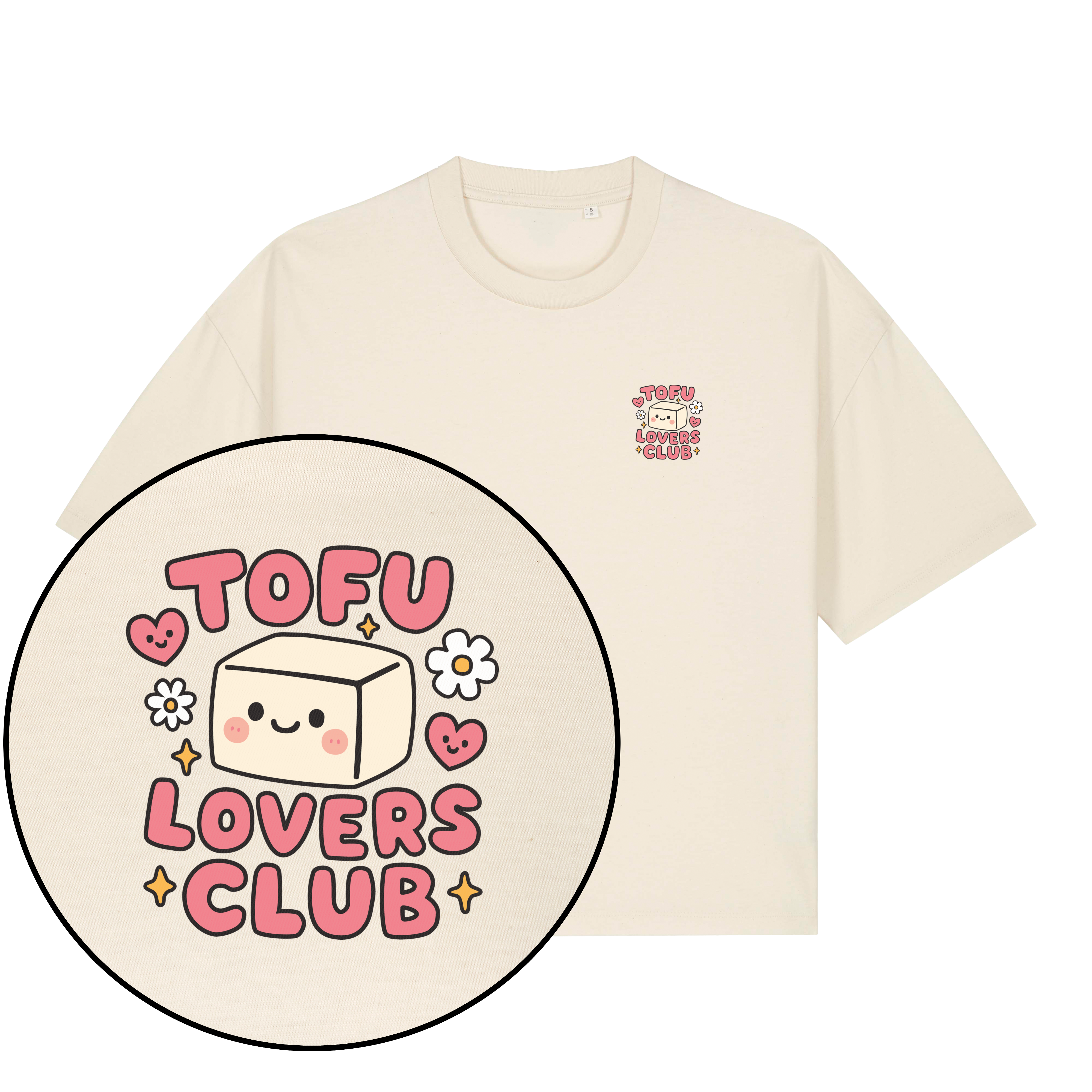 Tofu Lovers Club Boxy T-Shirt