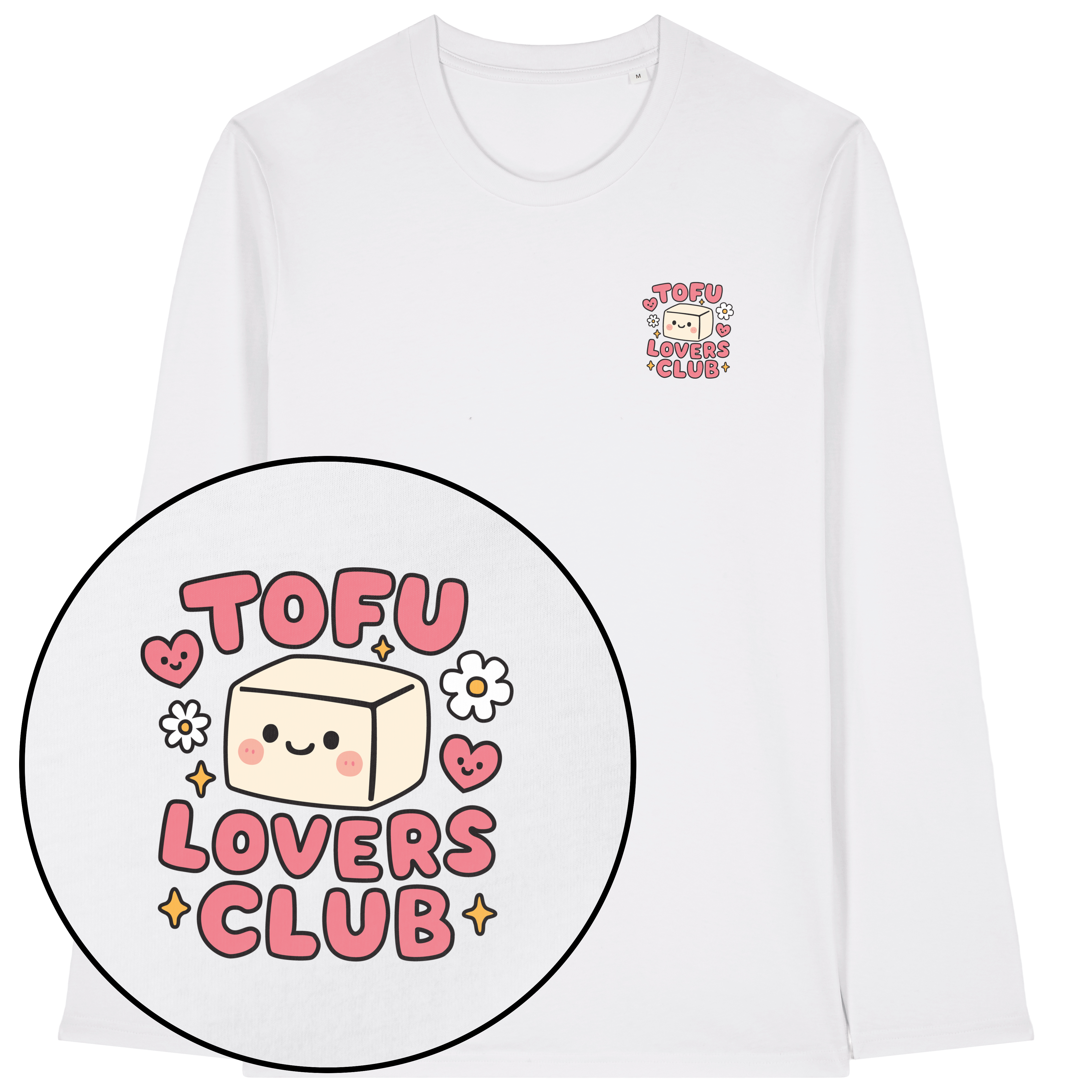 Tofu Lovers Club Long Sleeve T-Shirt