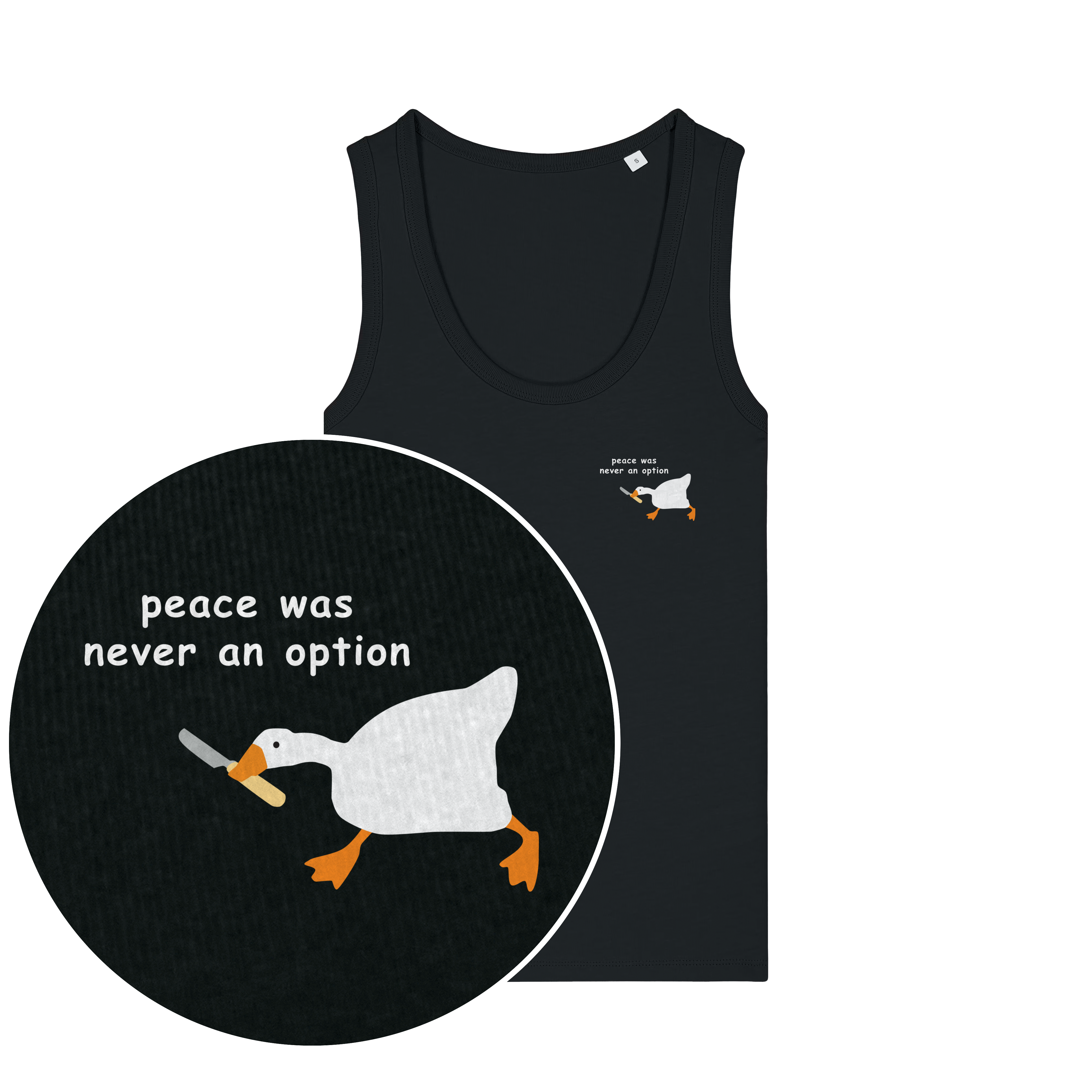 Peace Was Never An Option Women's Tank Top