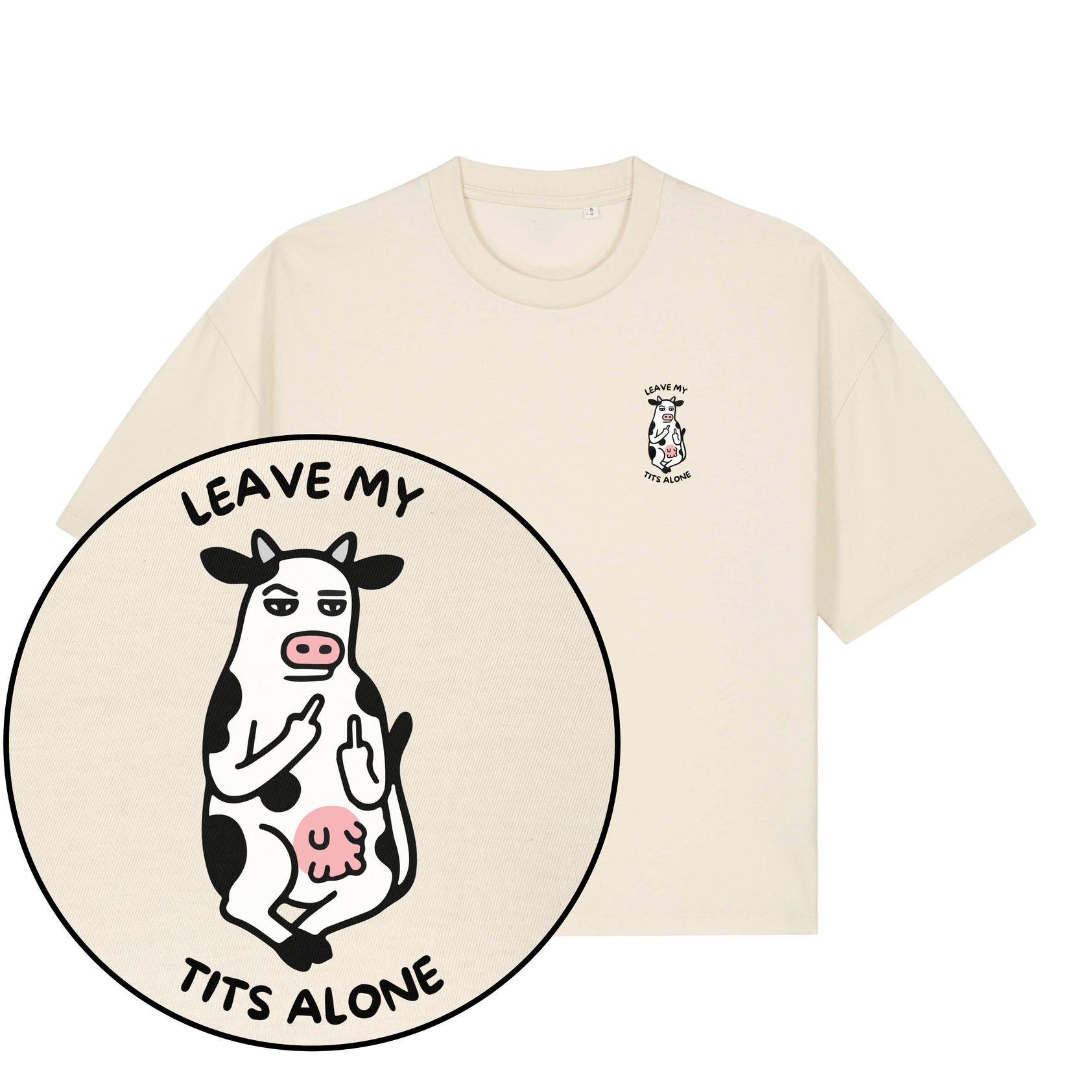 Leave My Tits Alone Women's Boxy T-Shirt