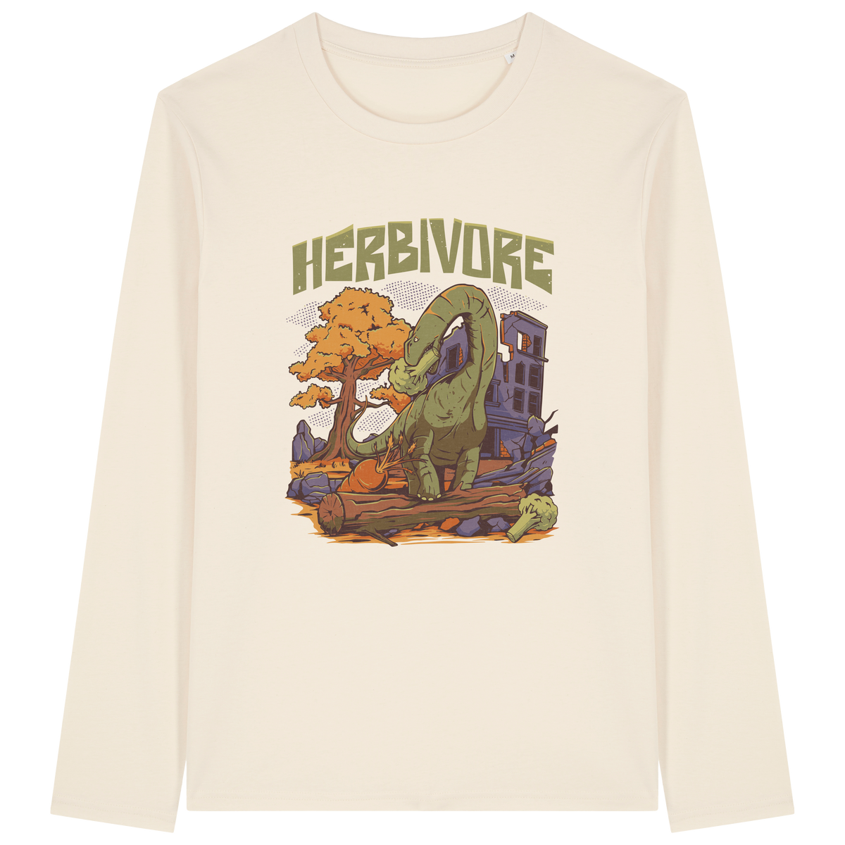 Herbivore Dinosaur Long Sleeve T-Shirt