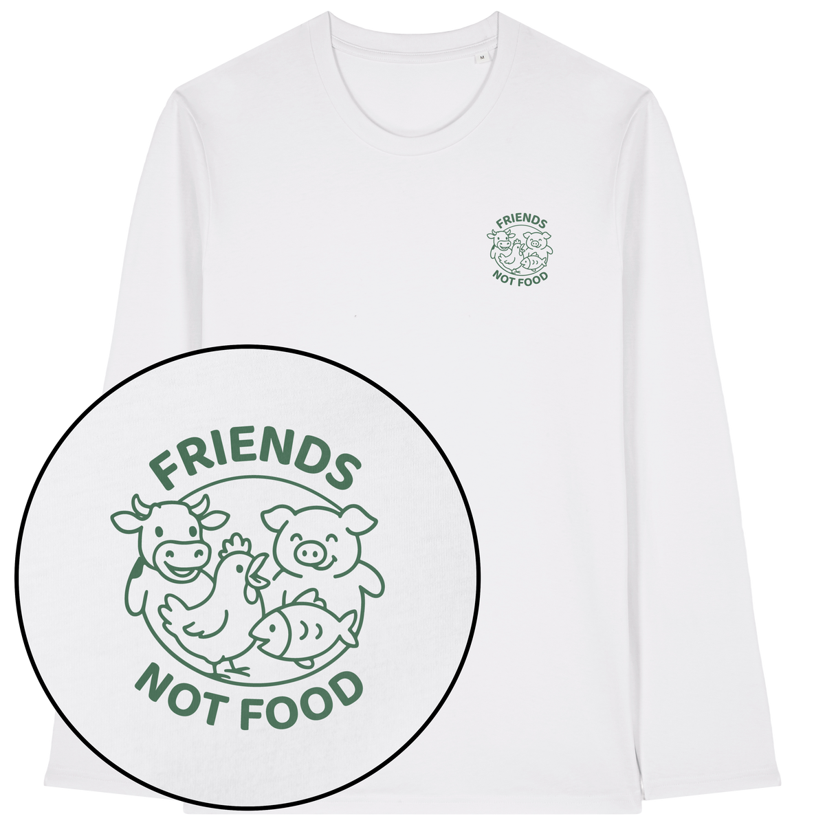 Friends Not Food Long Sleeve T-Shirt