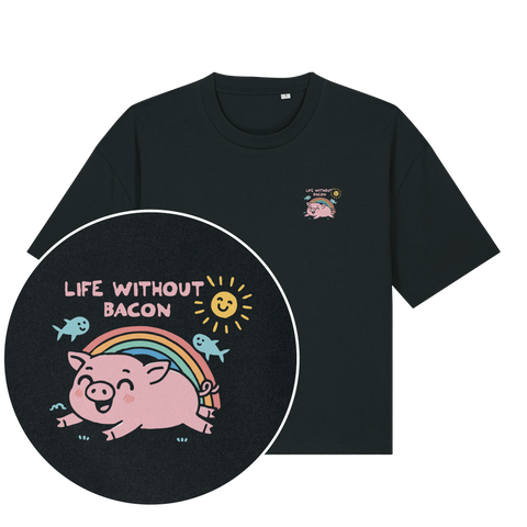Life Without Bacon Boxy T-Shirt
