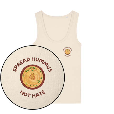Spread Hummus Not Hate Women's Tank Top