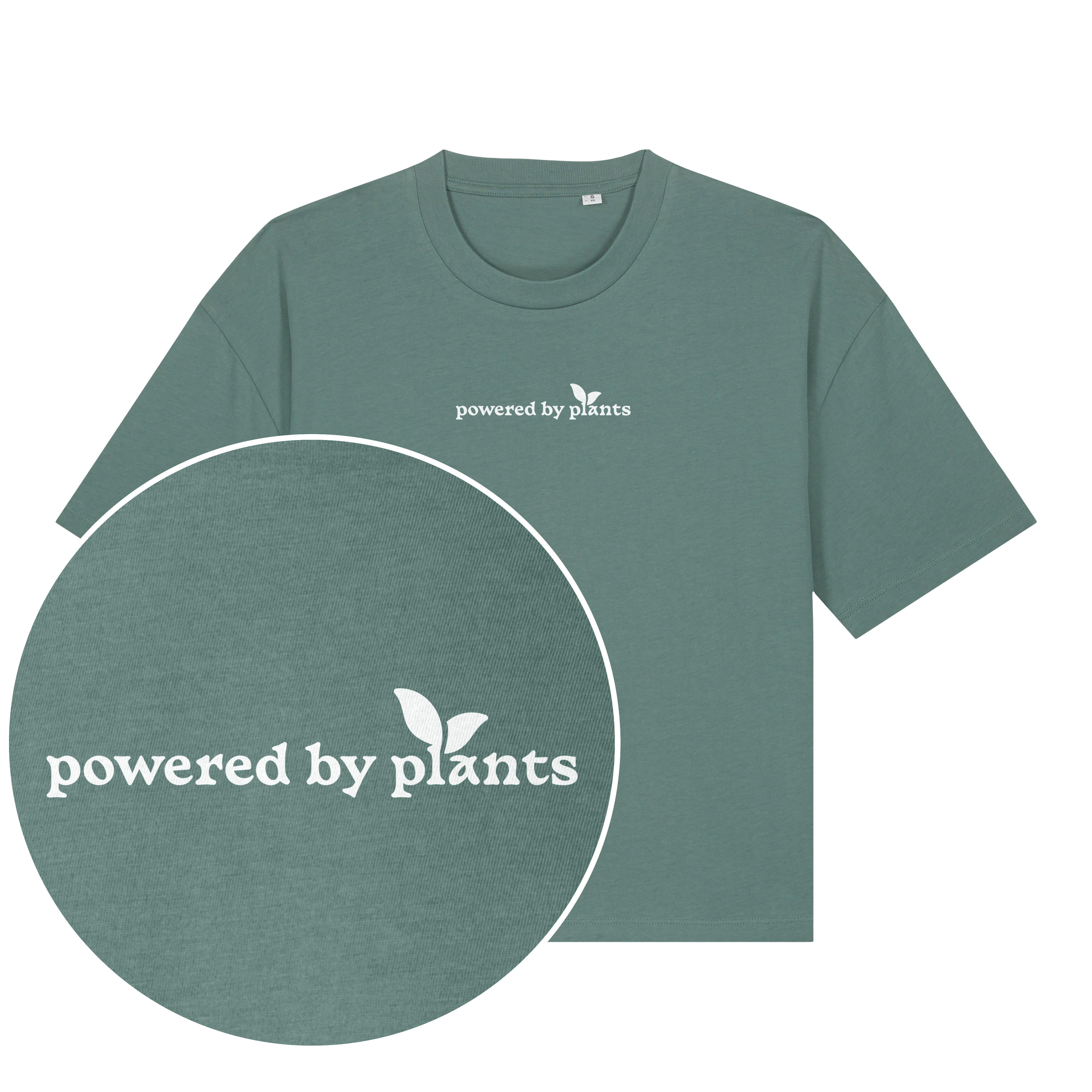 Powered By Plants Women's Boxy T-Shirt