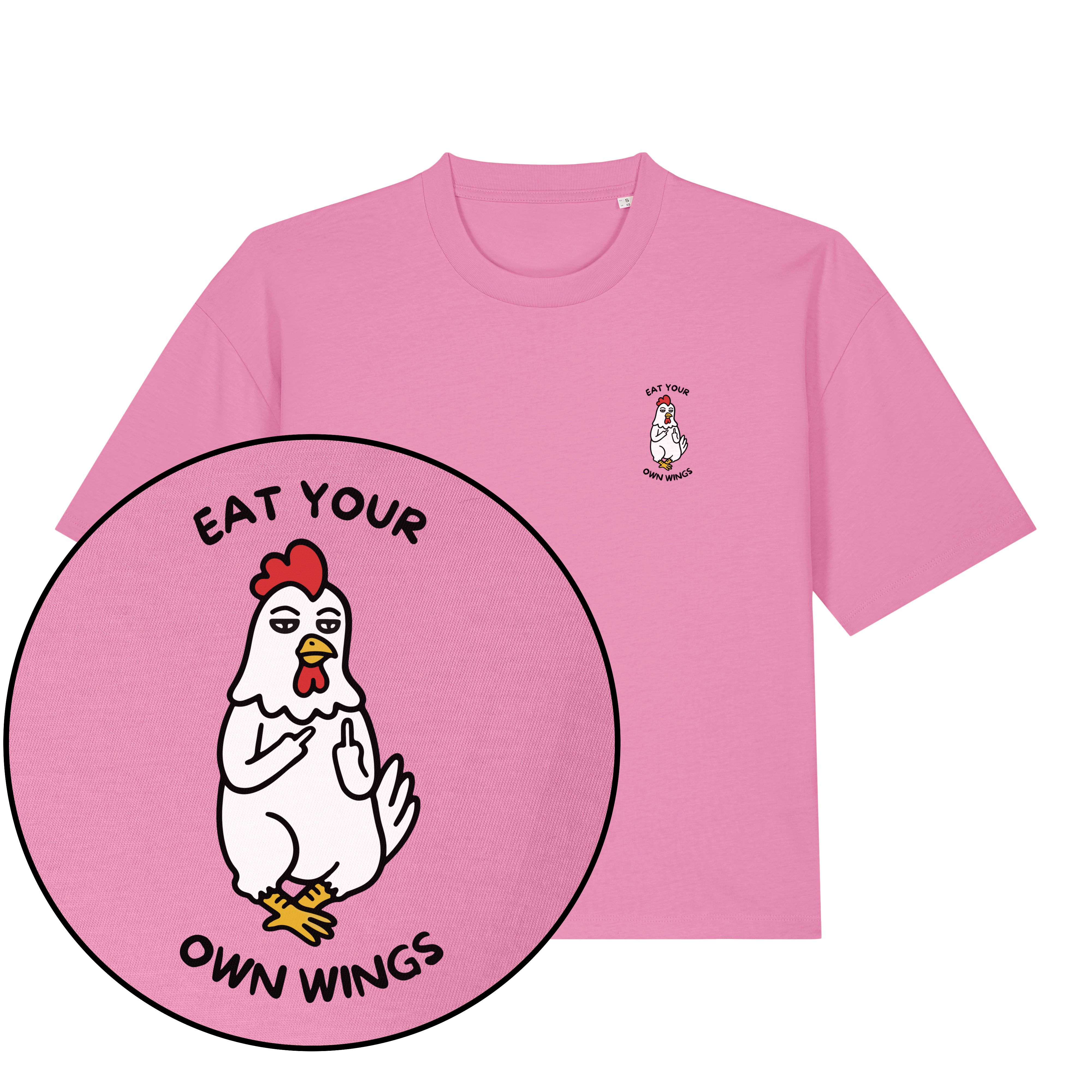 Eat Your Own Wings Boxy T-Shirt