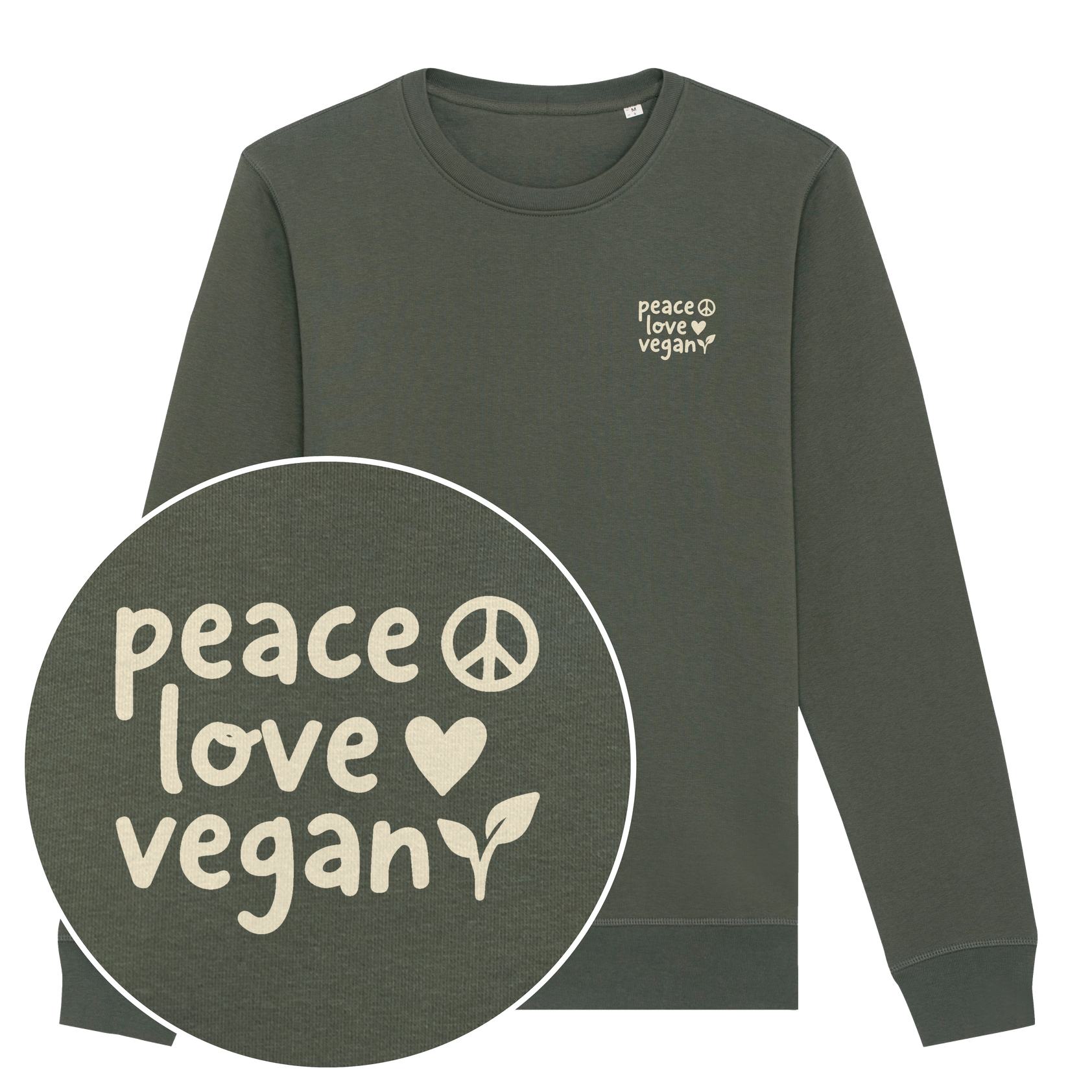 Peace Love Vegan Sweatshirt