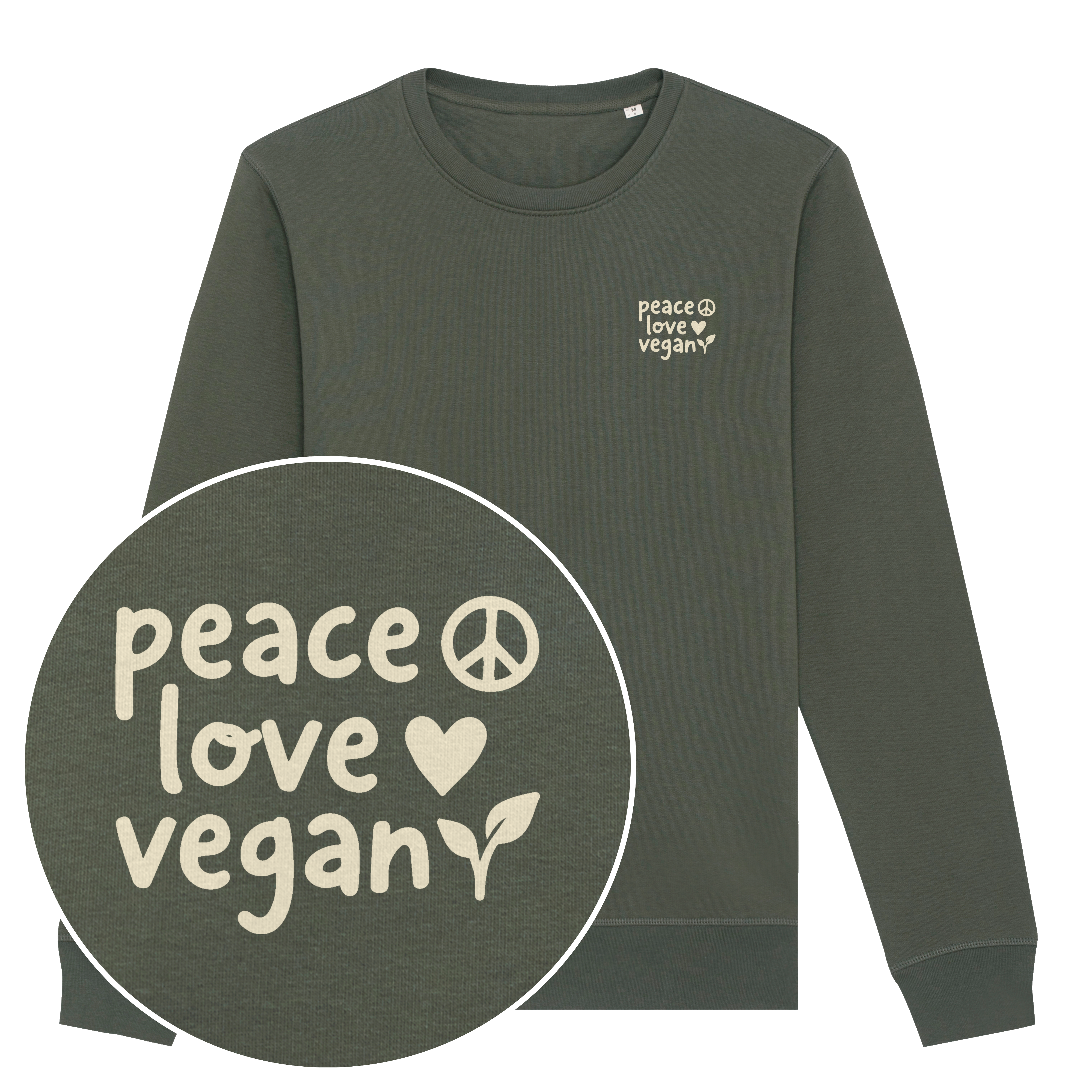 Peace Love Vegan Sweatshirt