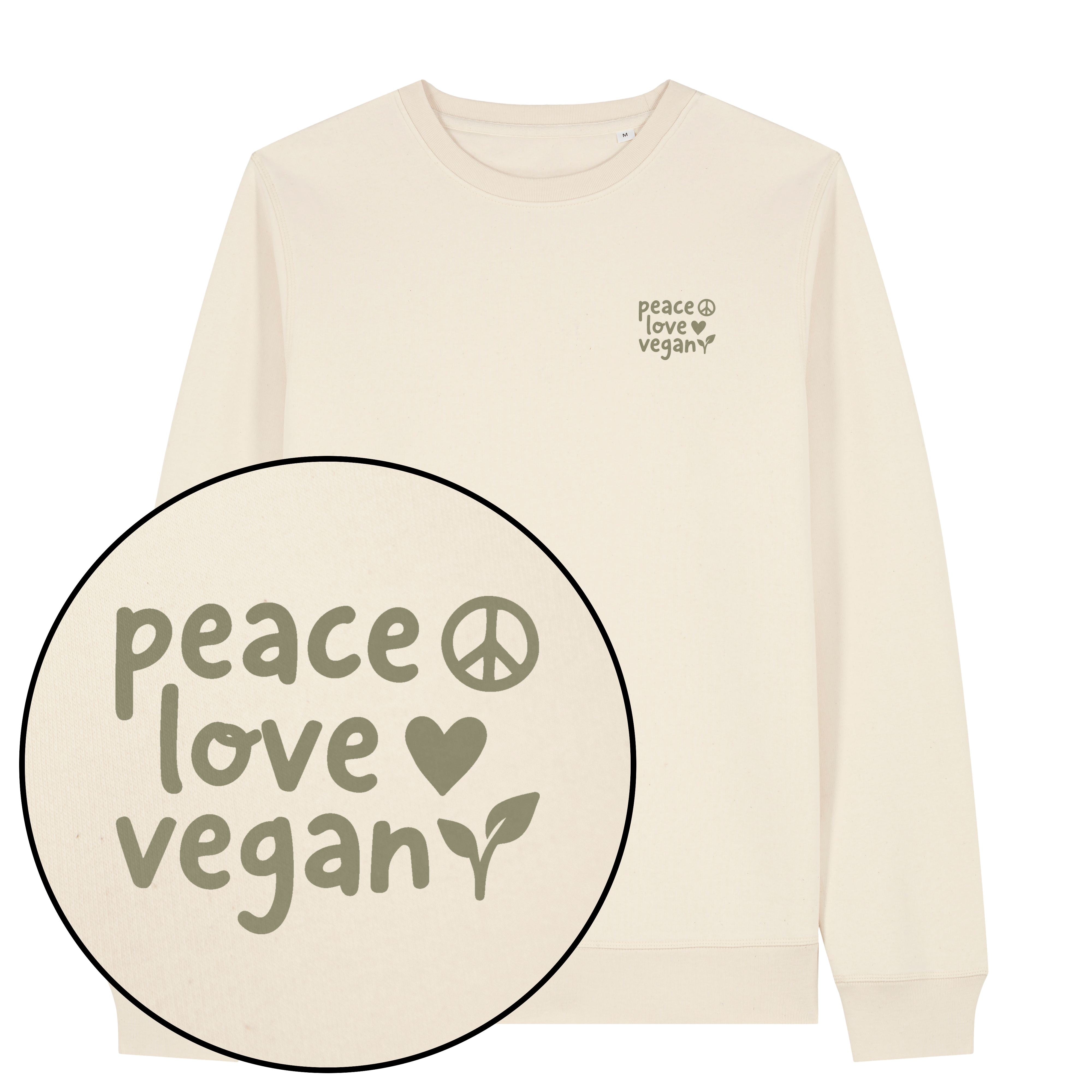 Peace Love Vegan Sweatshirt