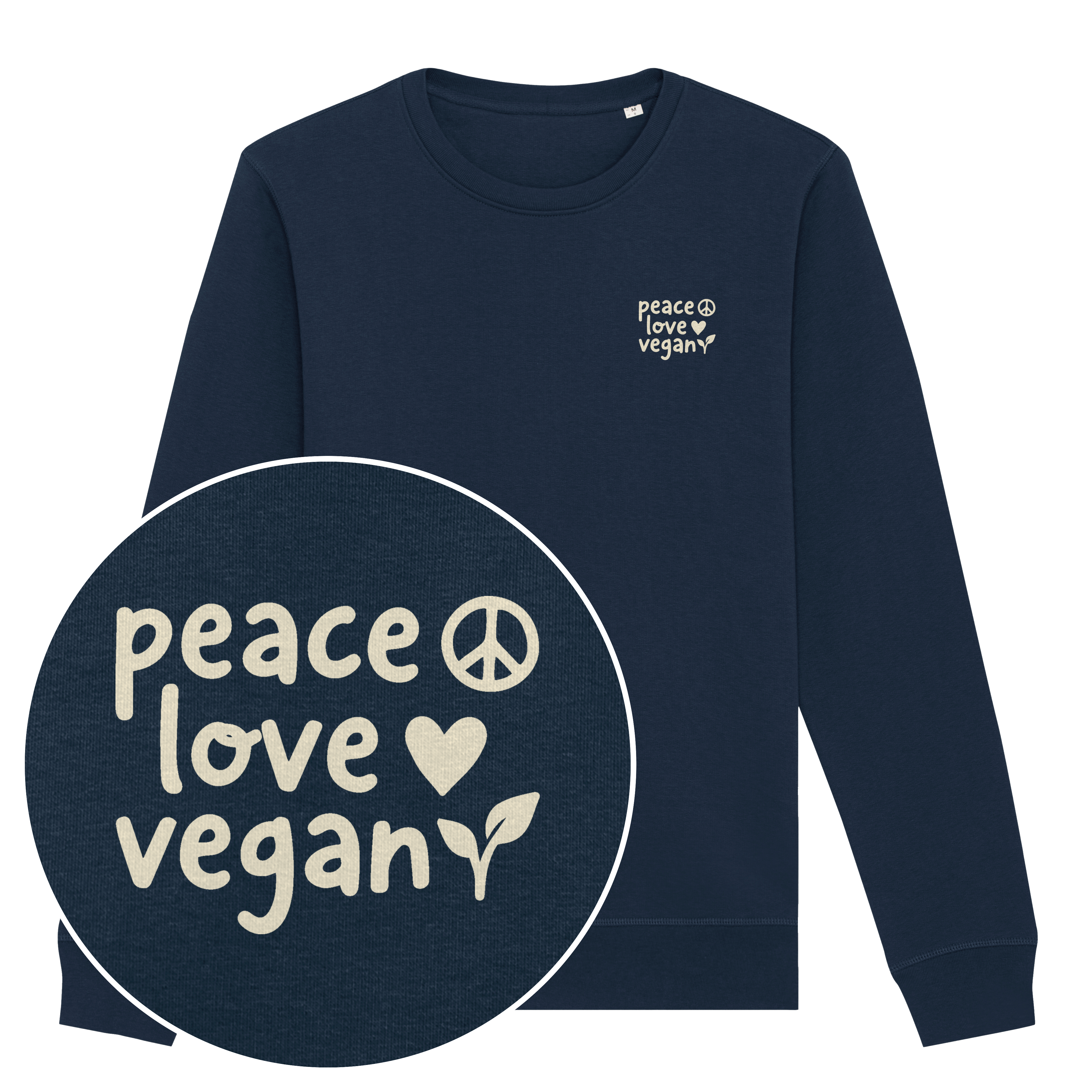 Peace Love Vegan Sweatshirt