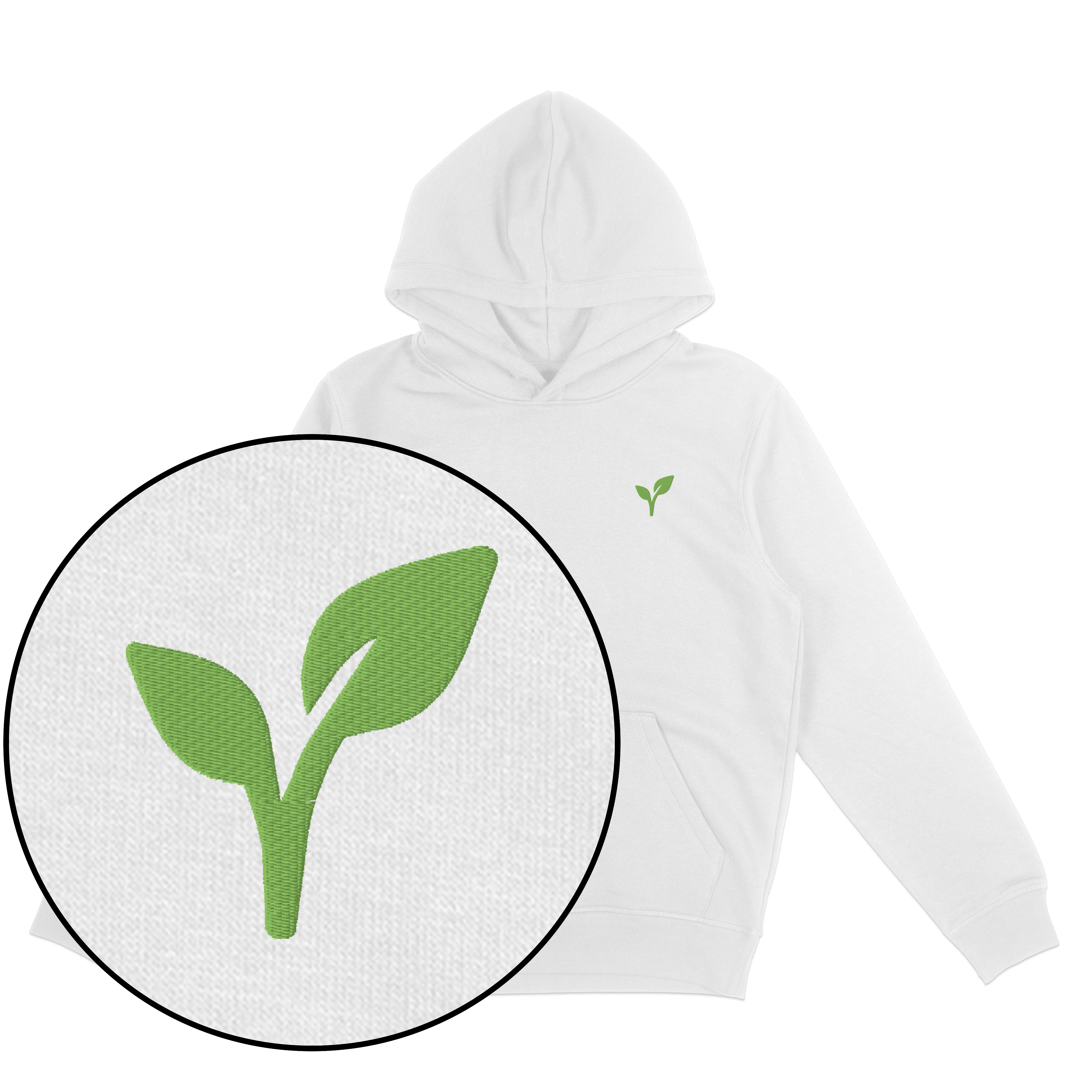 Vegan Logo Hoodie (Embroidered)