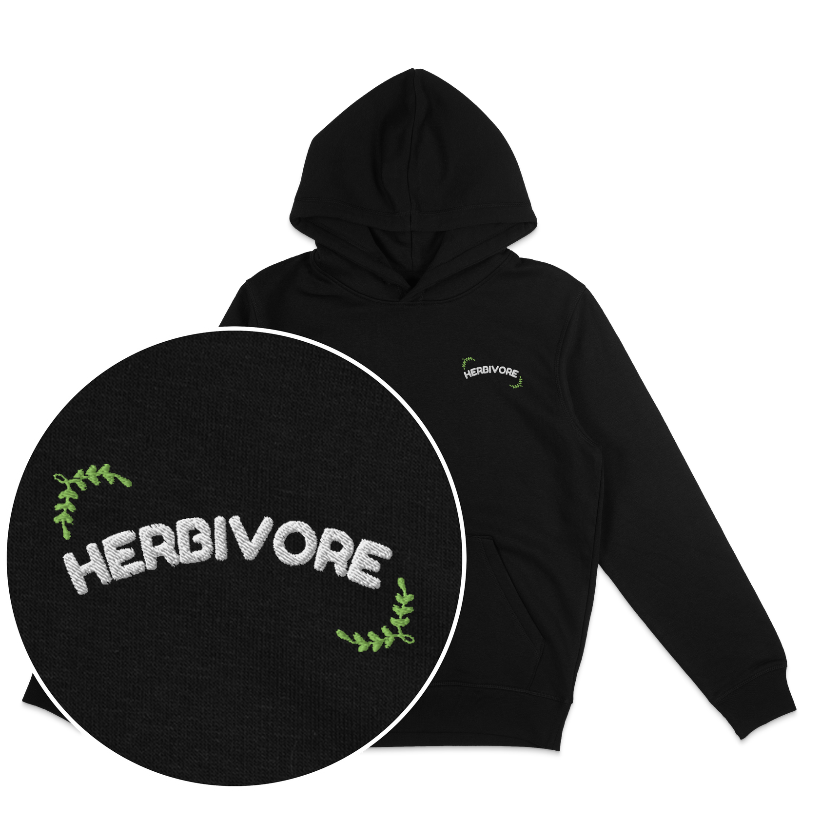 Herbivore Hoodie (Embroidered)