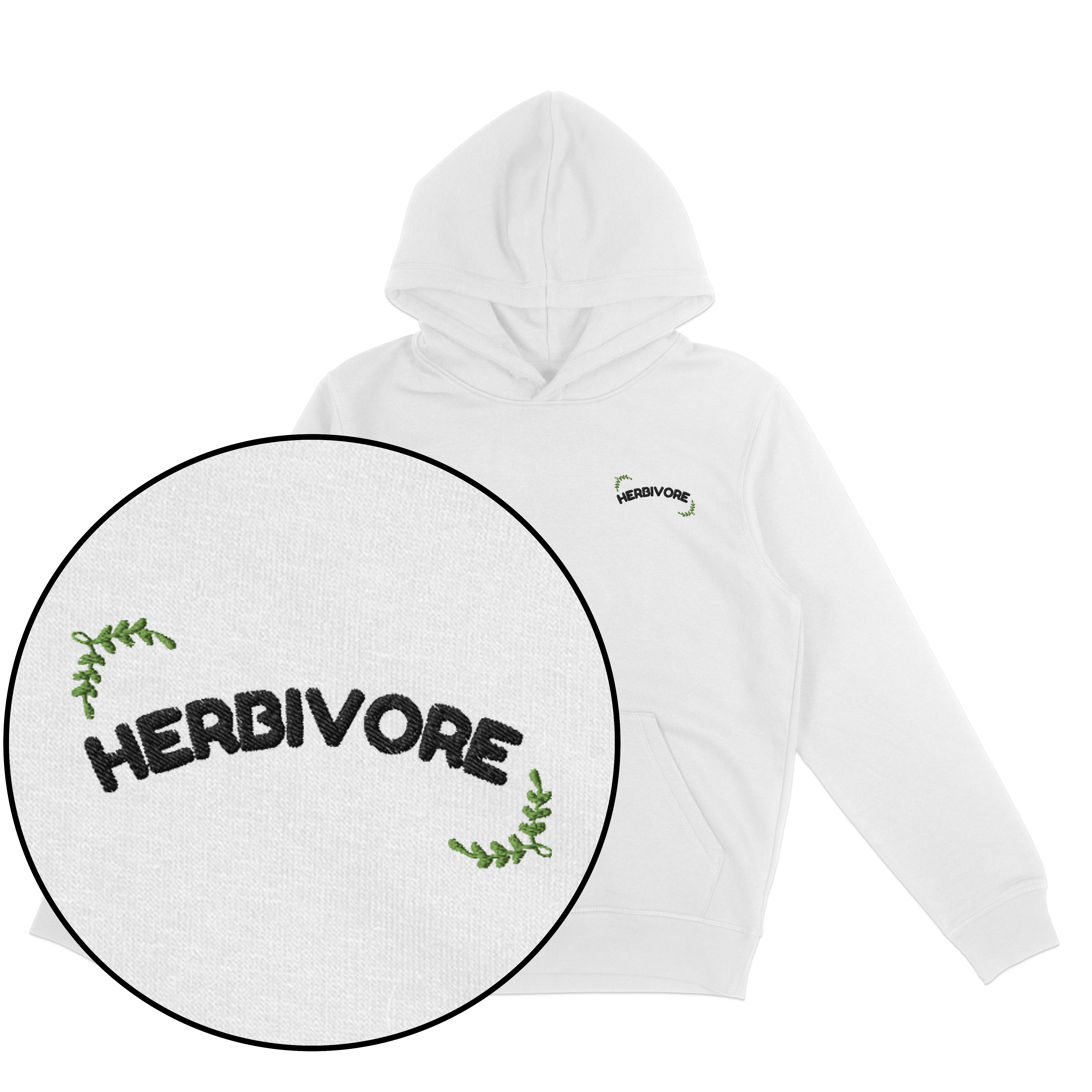Herbivore Hoodie (Embroidered)