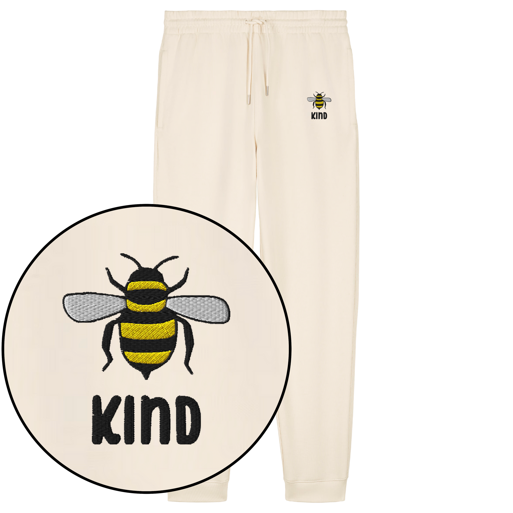 Bee Kind Joggers (Embroidered)