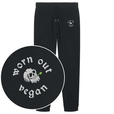 Worn Out Vegan Joggers (Embroidered)