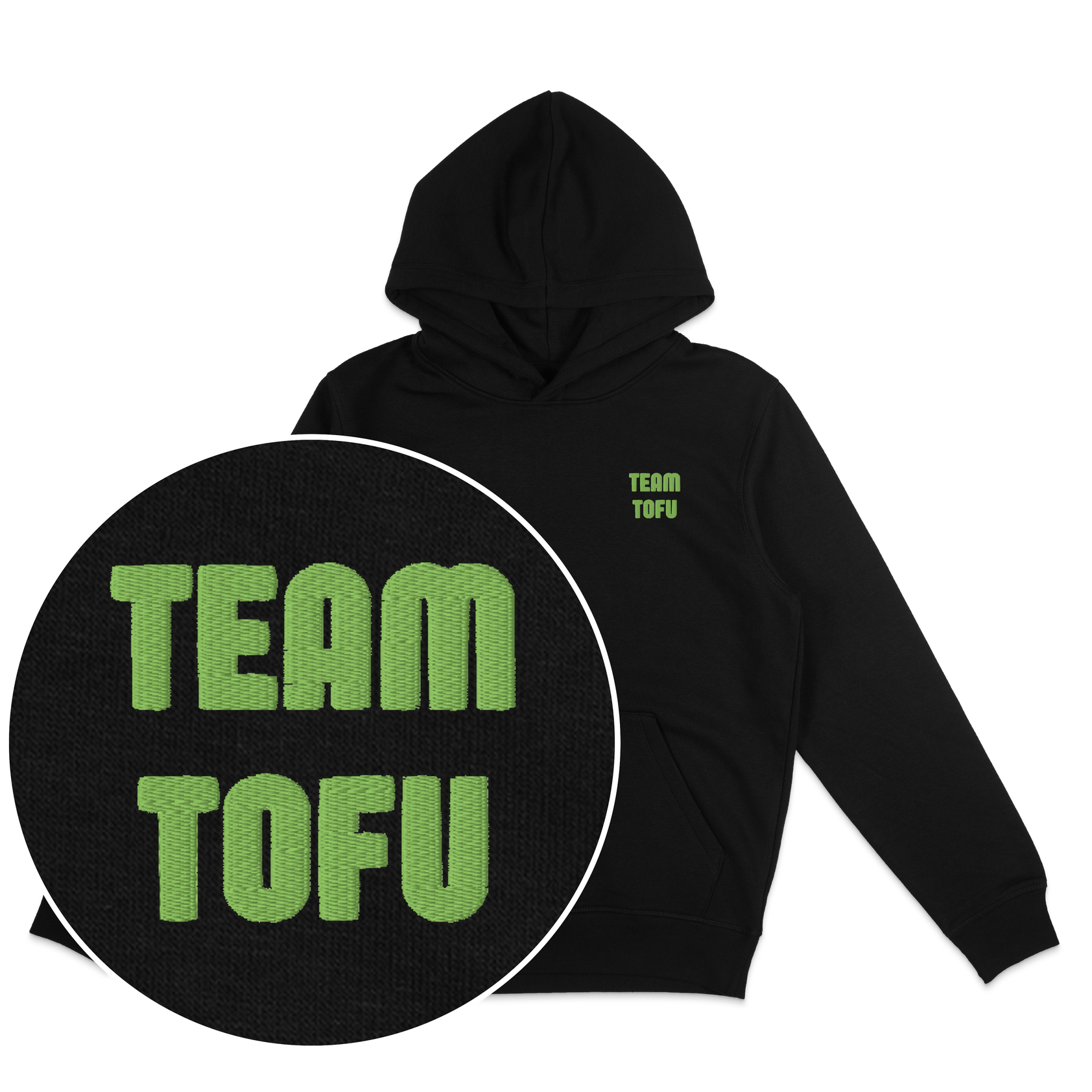 Team Tofu Hoodie (Embroidered)