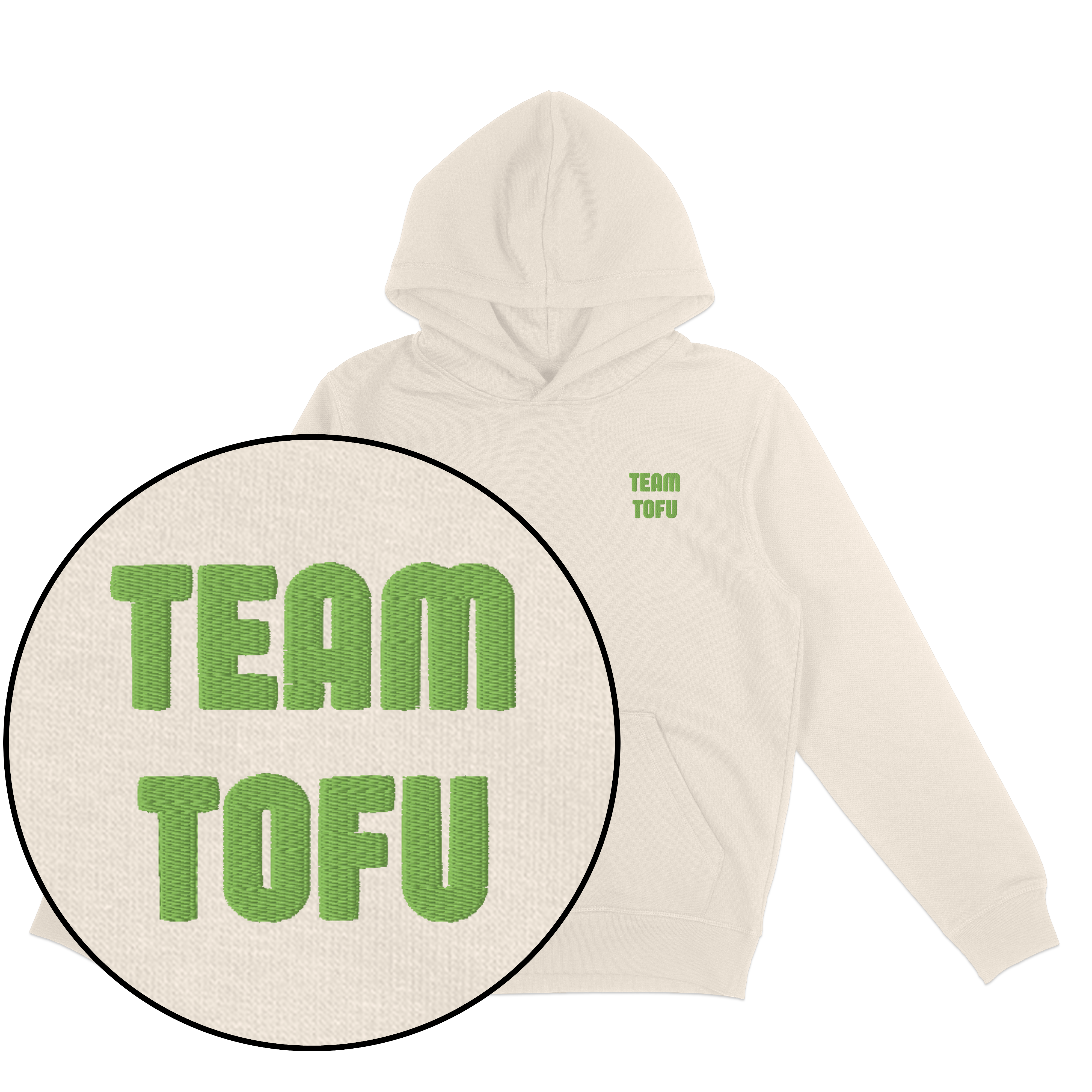Team Tofu Hoodie (Embroidered)