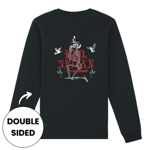 Hail Seitan Double Sided Sweatshirt