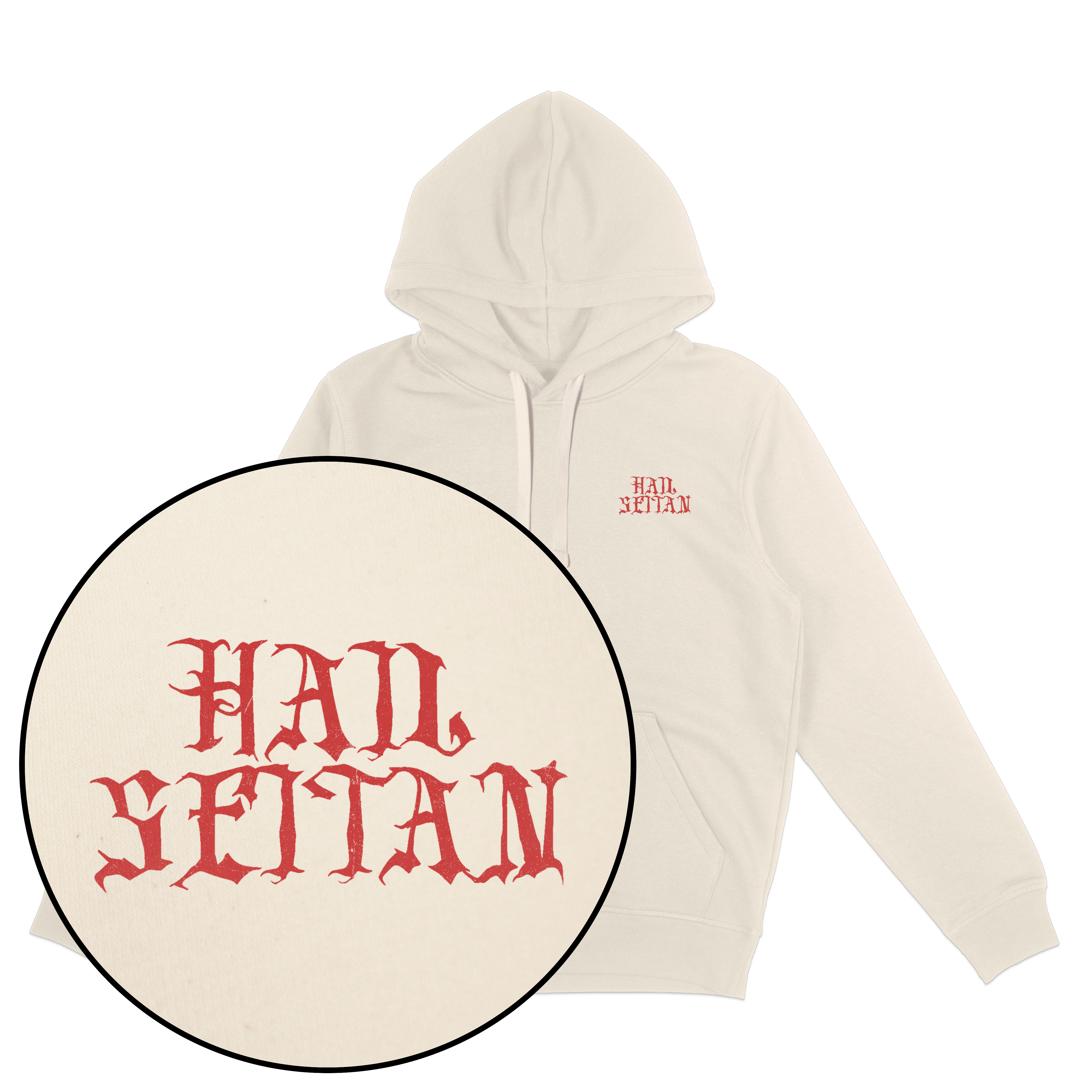 Hail Seitan Double Sided Hoodie