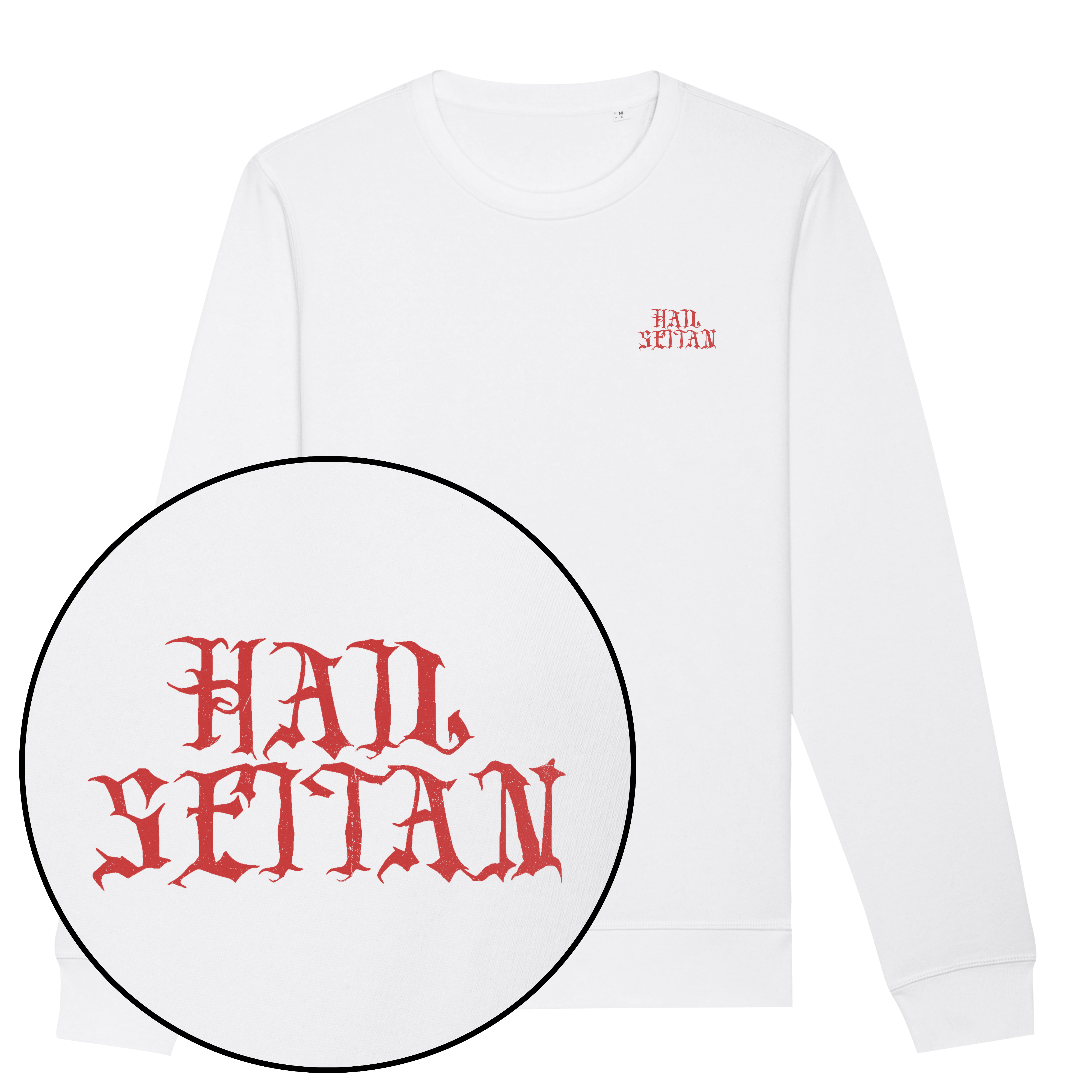 Hail Seitan Double Sided Sweatshirt
