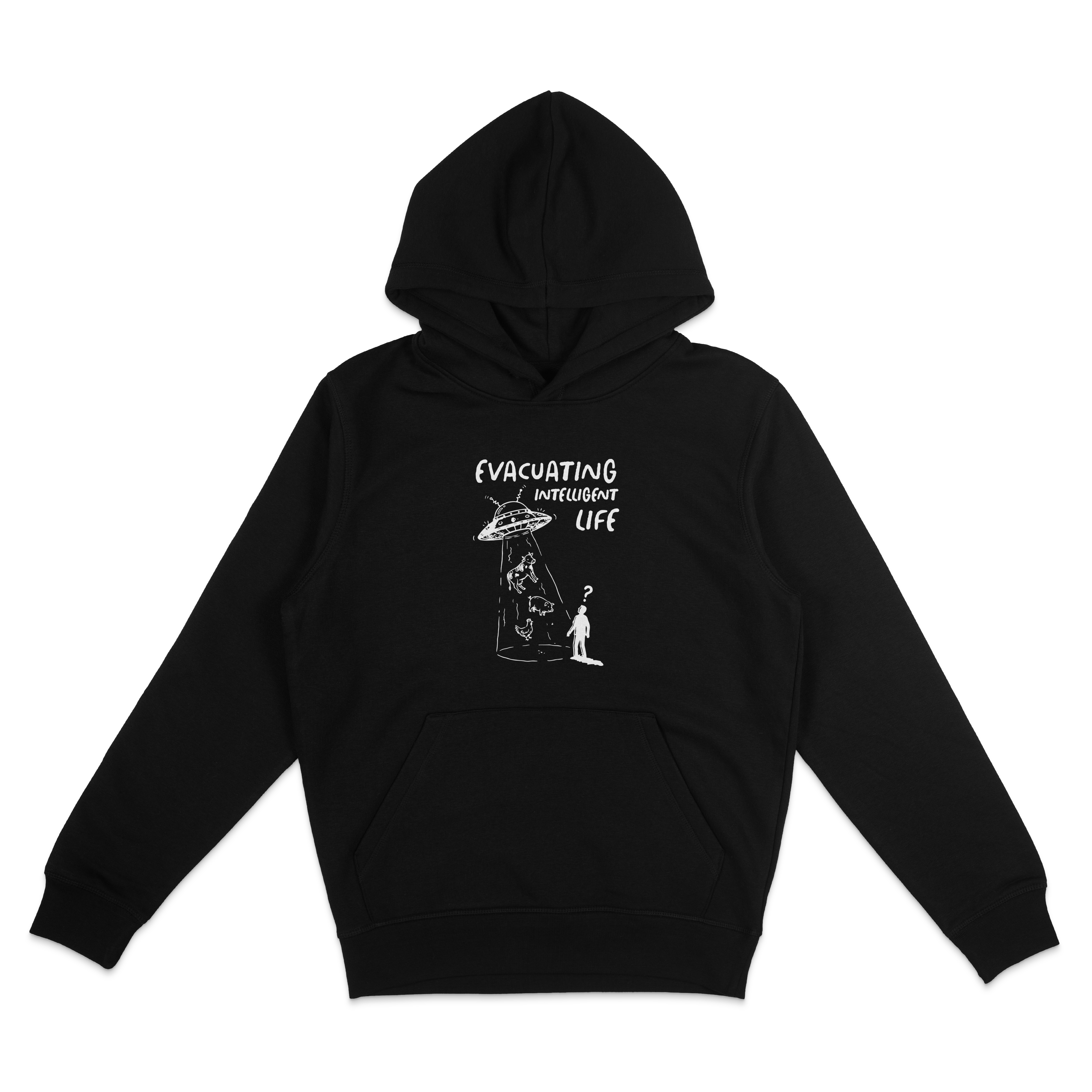 Evacuating Intelligent Life Hoodie