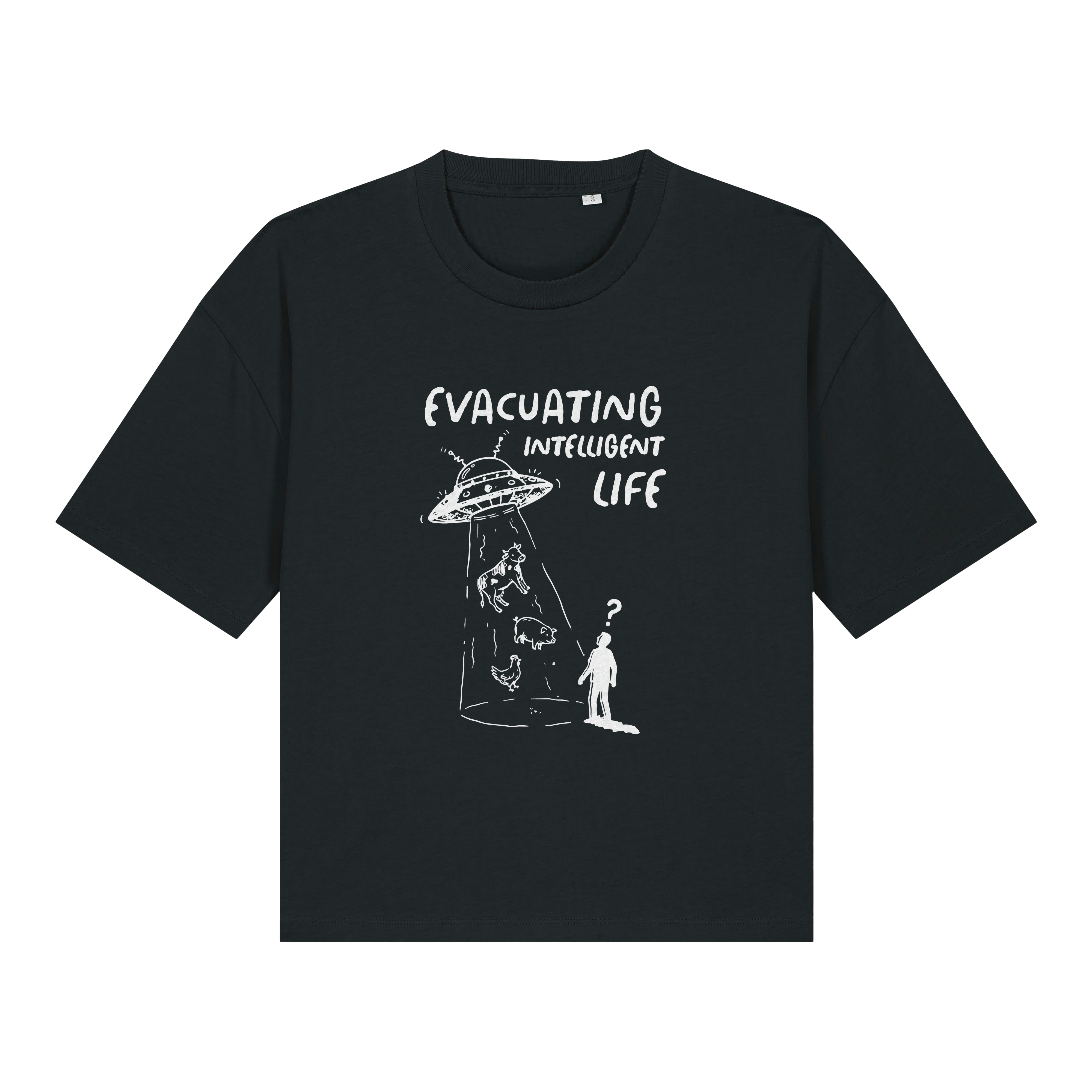Evacuating Intelligent Life Women's Boxy T-Shirt