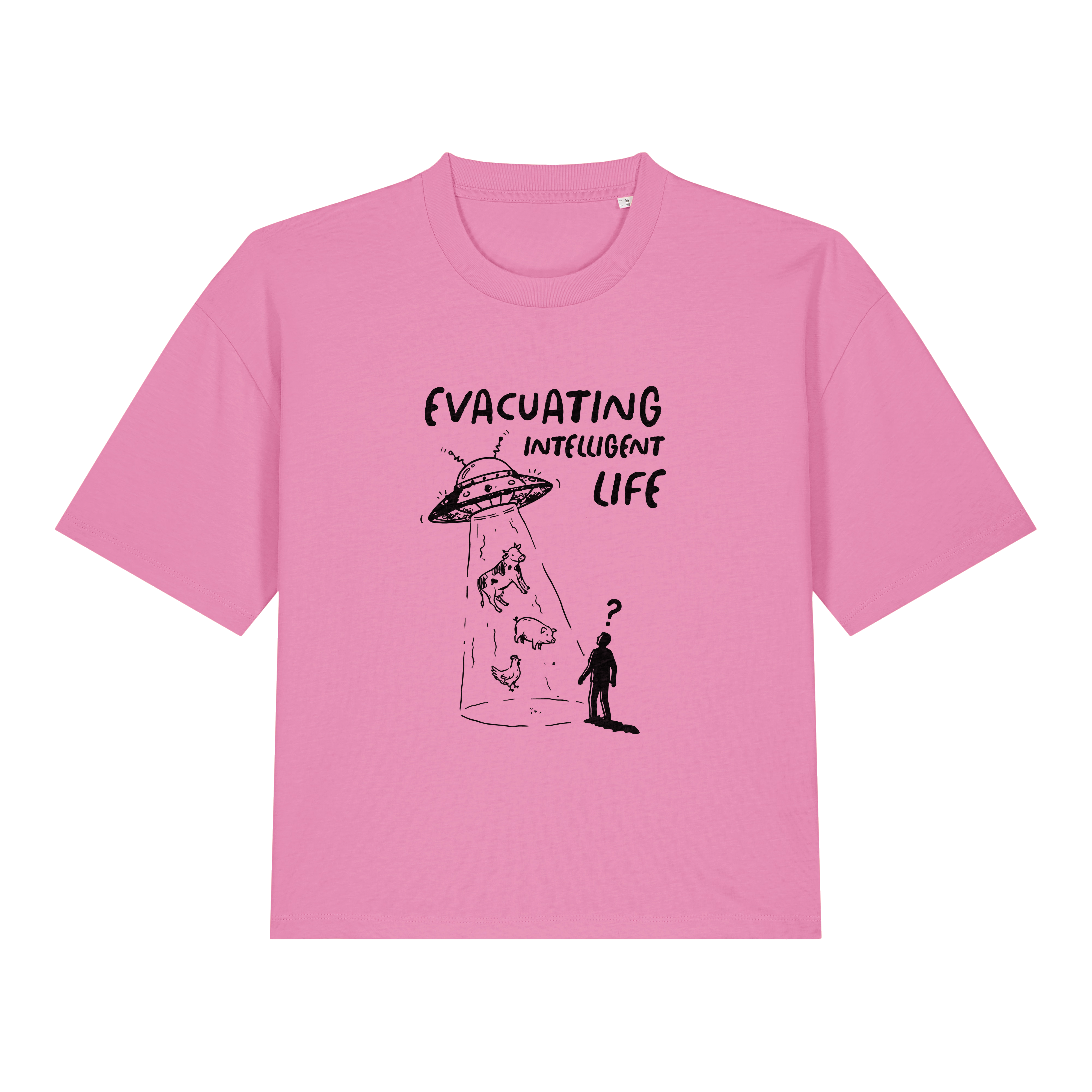 Evacuating Intelligent Life Women's Boxy T-Shirt