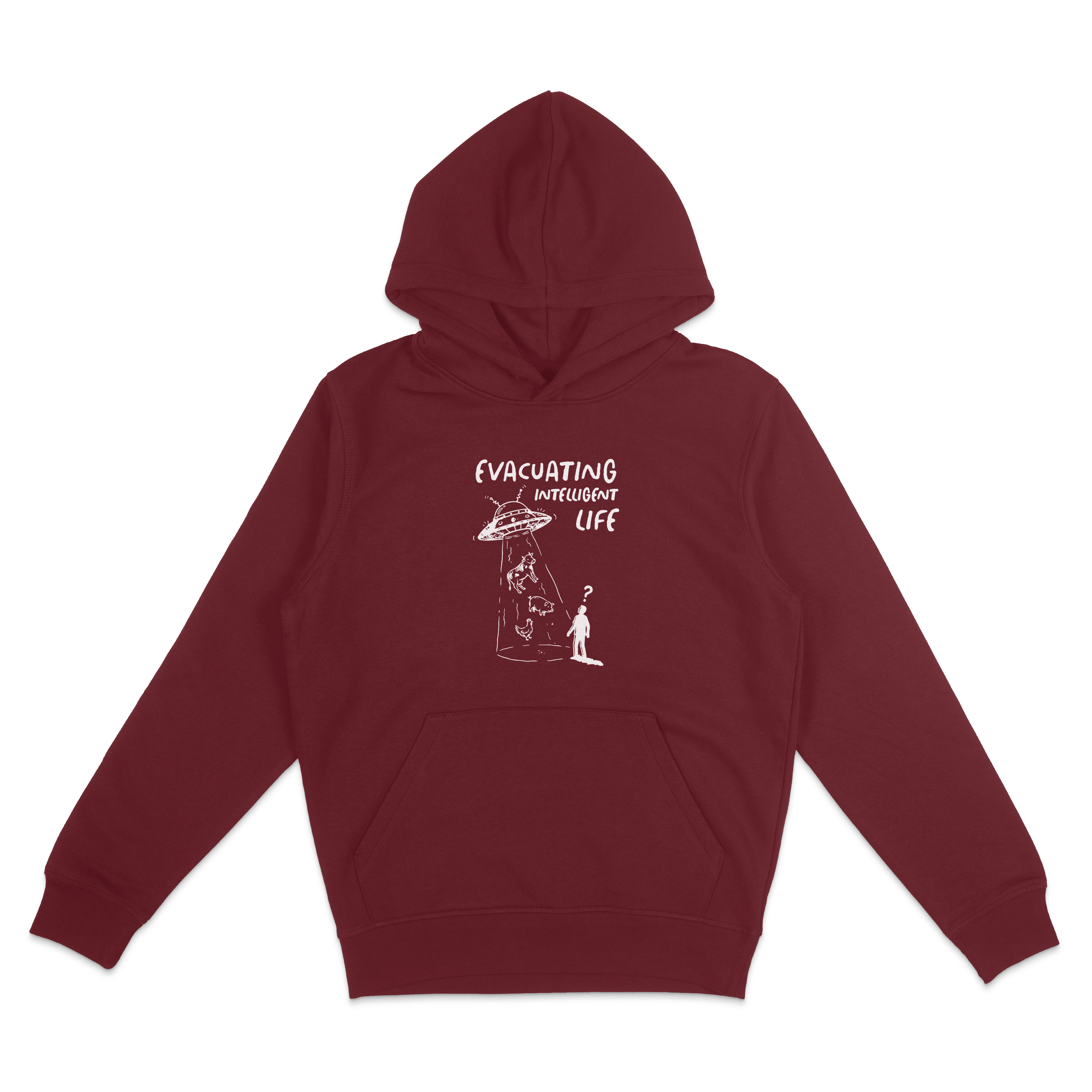 Evacuating Intelligent Life Hoodie