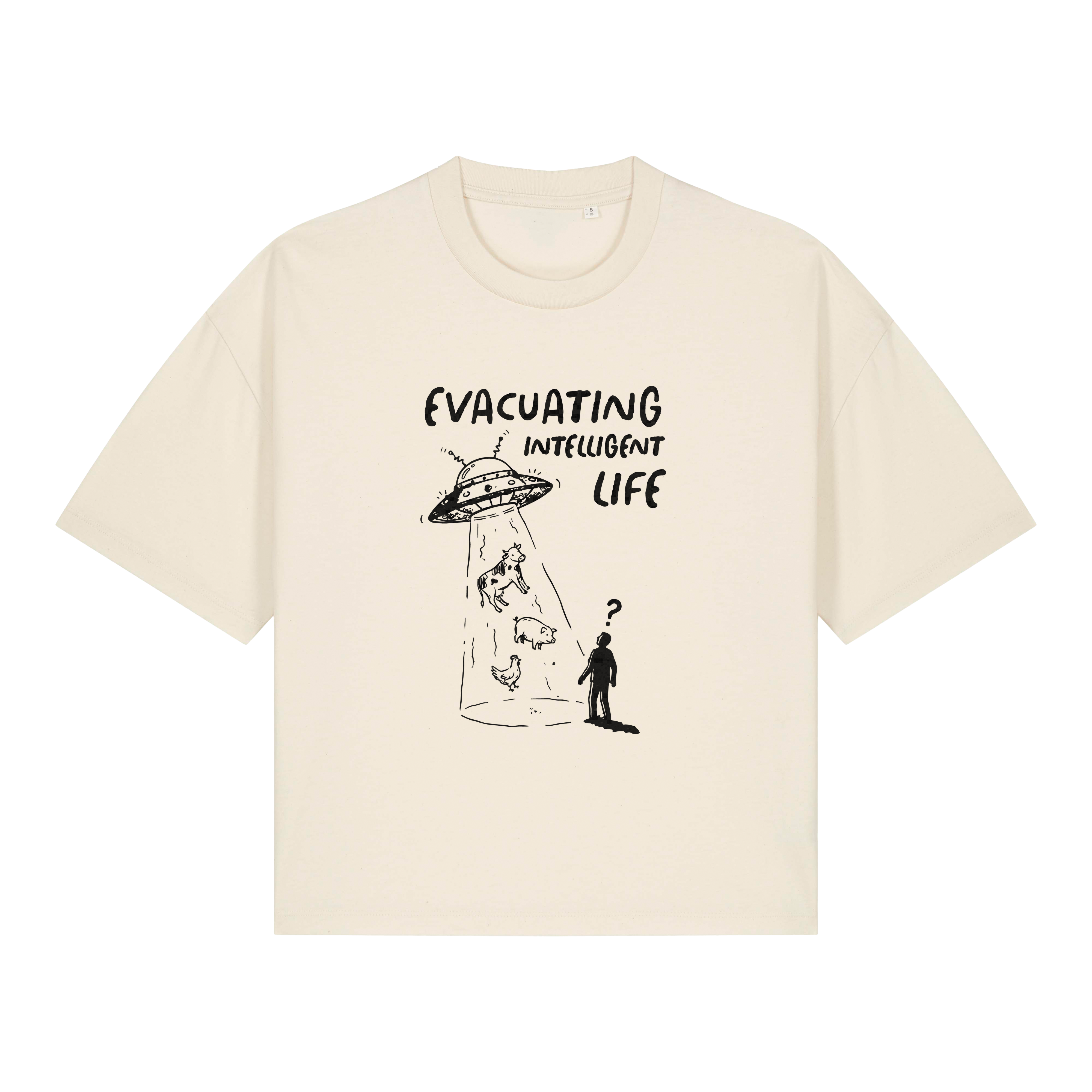 Evacuating Intelligent Life Women's Boxy T-Shirt