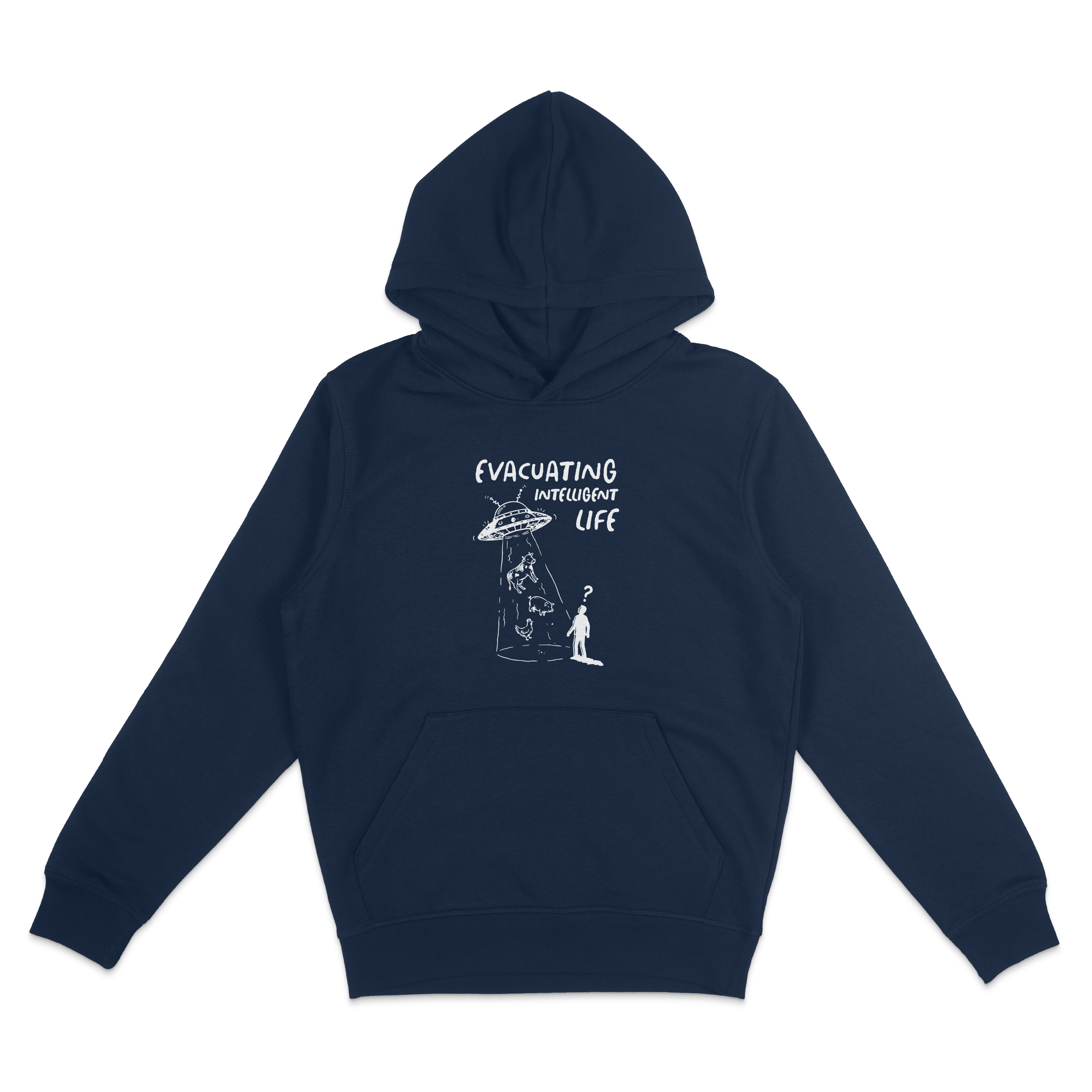 Evacuating Intelligent Life Hoodie
