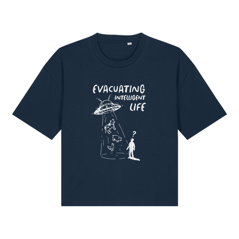 Evacuating Intelligent Life Women's Boxy T-Shirt