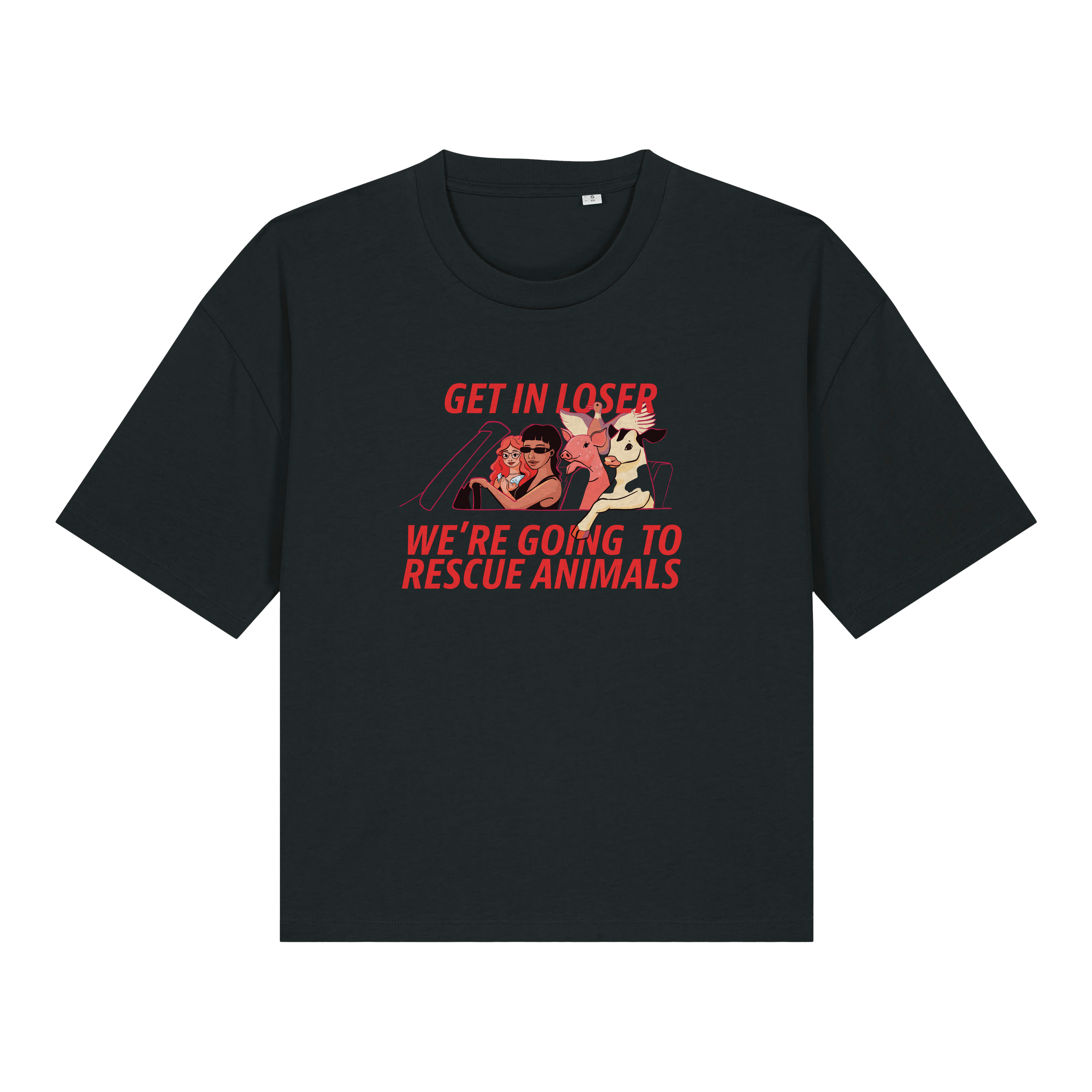 Get In Loser Women's Boxy T-Shirt