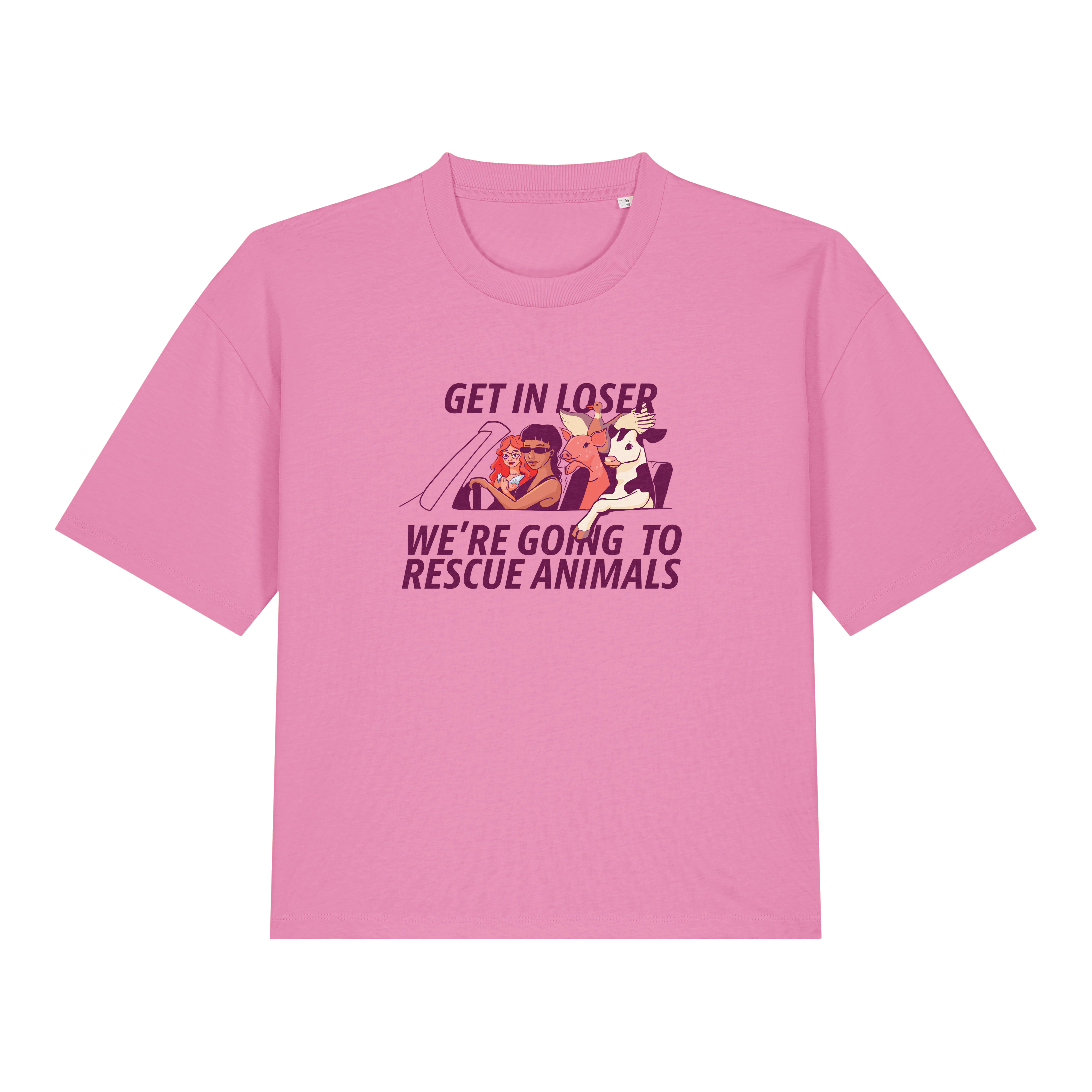 Get In Loser Women's Boxy T-Shirt